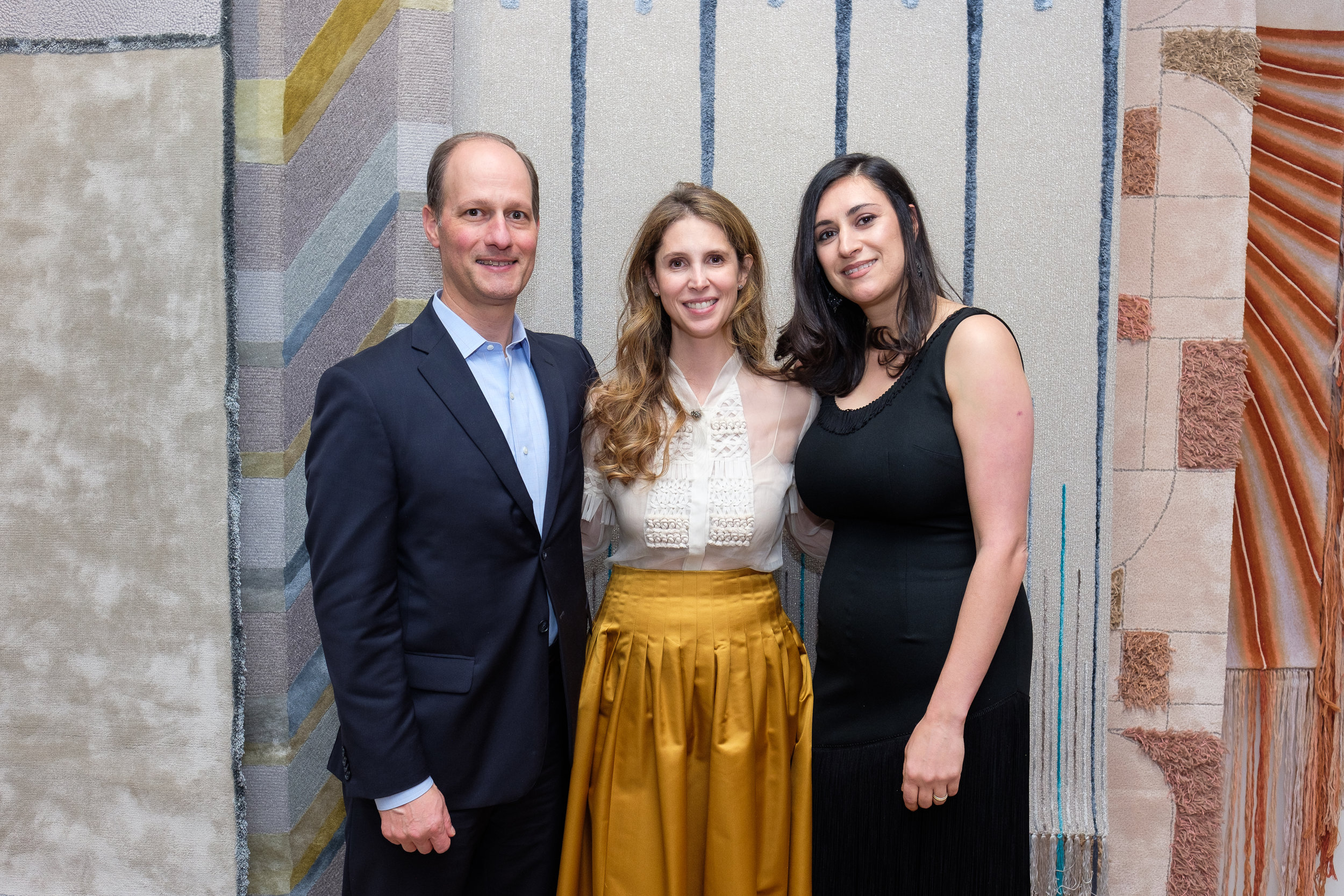 US Managing Director Mason Morjikian, Juliana Polastri, Ariana Massouh (all Edward Fields)