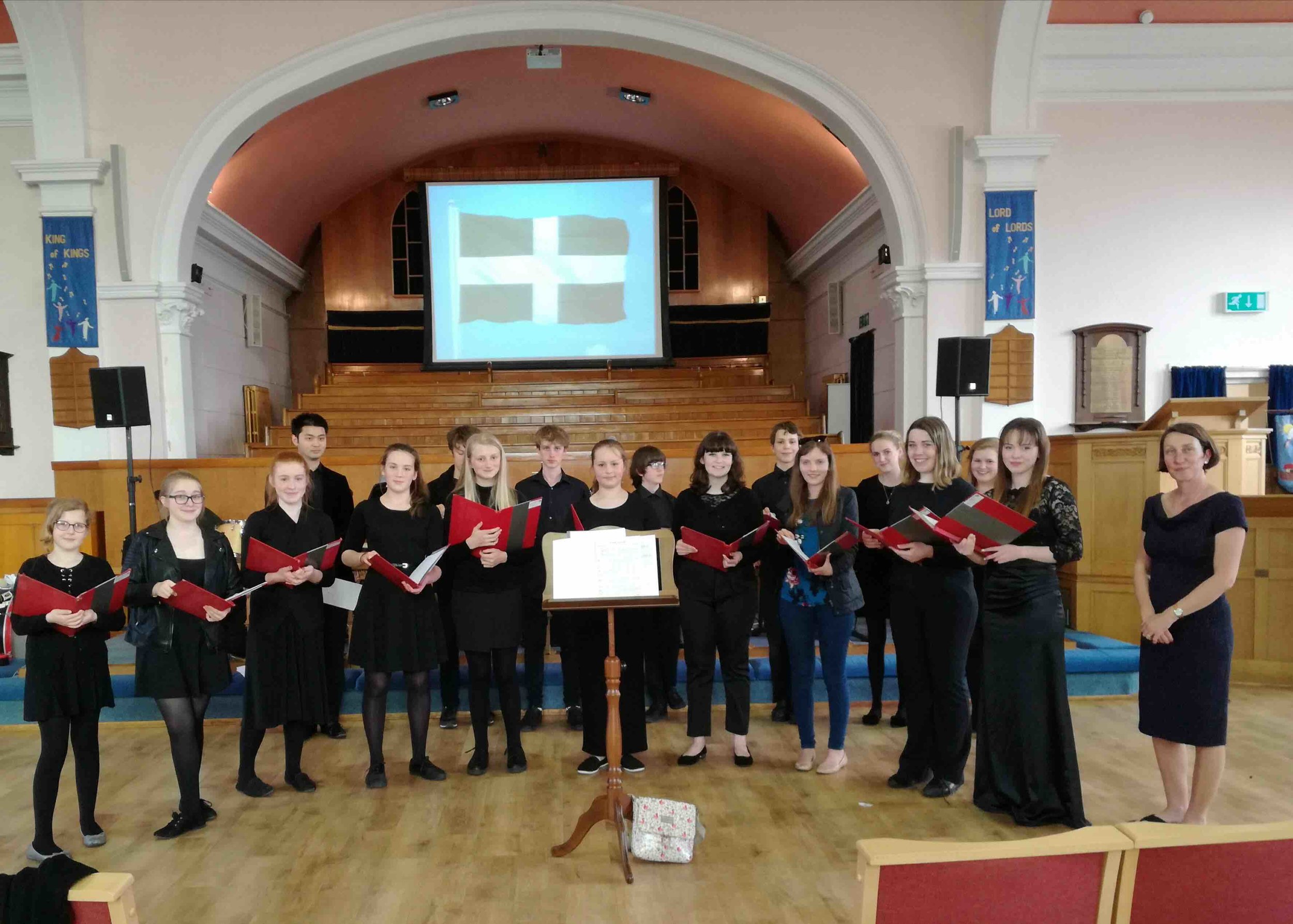 Youth Choir Cornwall Music Service Trust