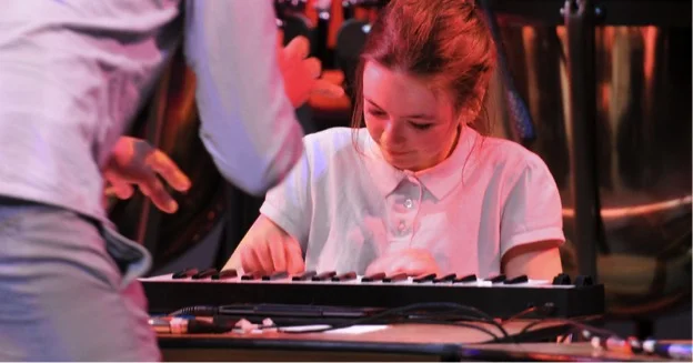 Pencalenick Open Orchestra at Cornwall Music Education Hub’s showcase event “Hub Sounds” Photo: Peter Glaser Photography.