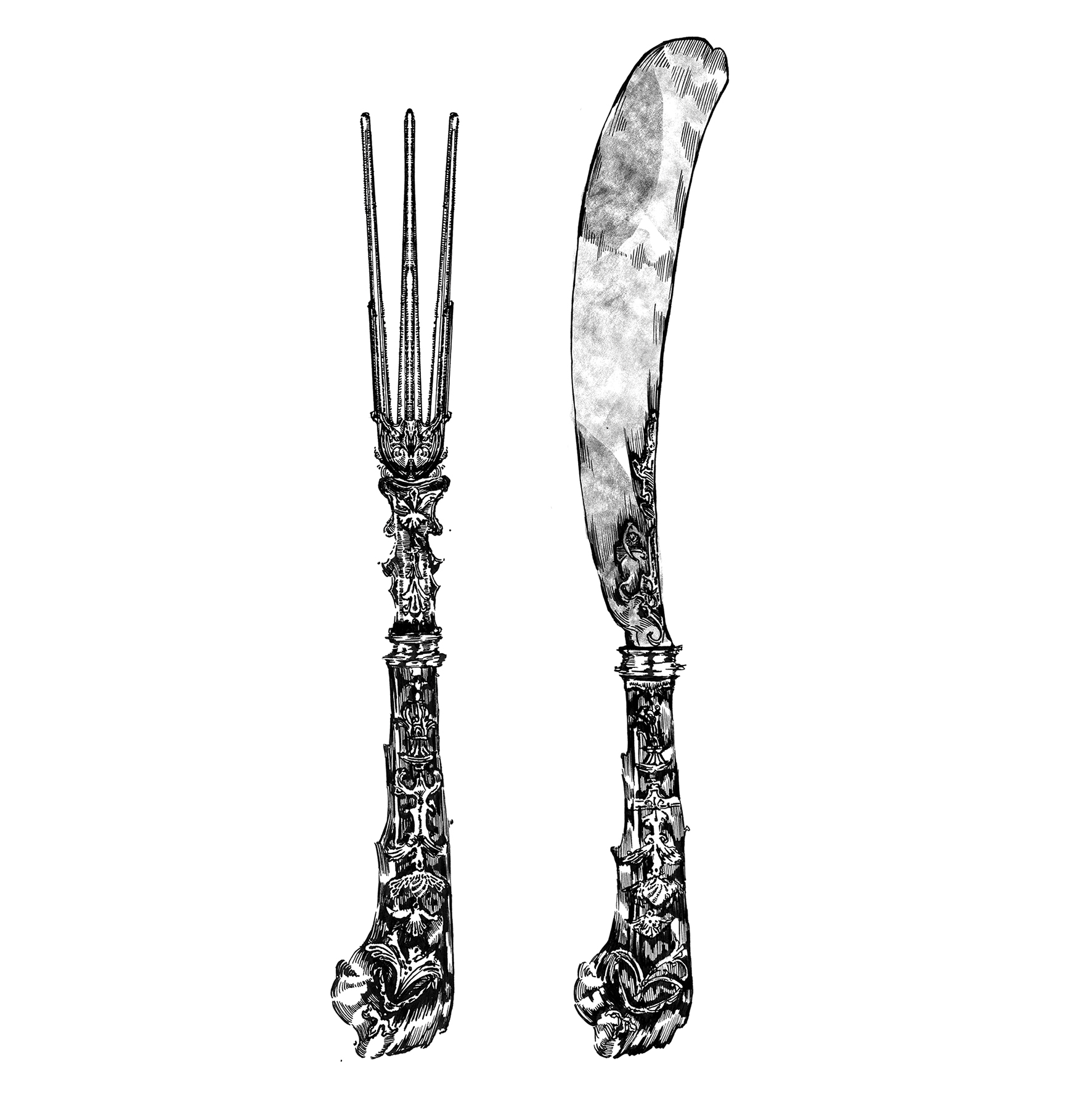 Ruth Emma Fox Knife and Fork The Wallace Collection Copyright Ruth Emma Fox .jpg