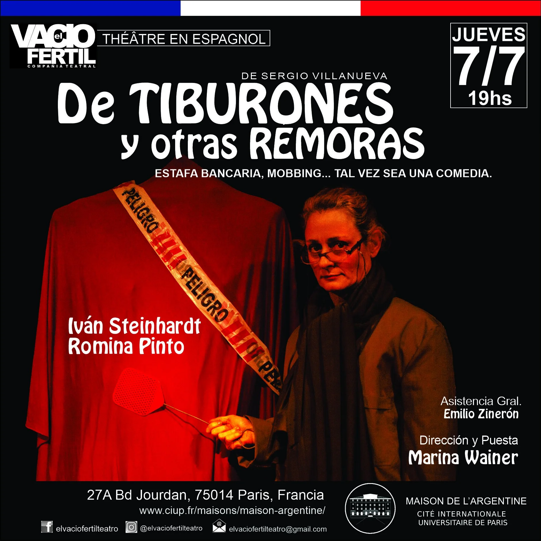 &nbsp;Teatro - «&nbsp;De tiburones y otras remoras&nbsp;»
