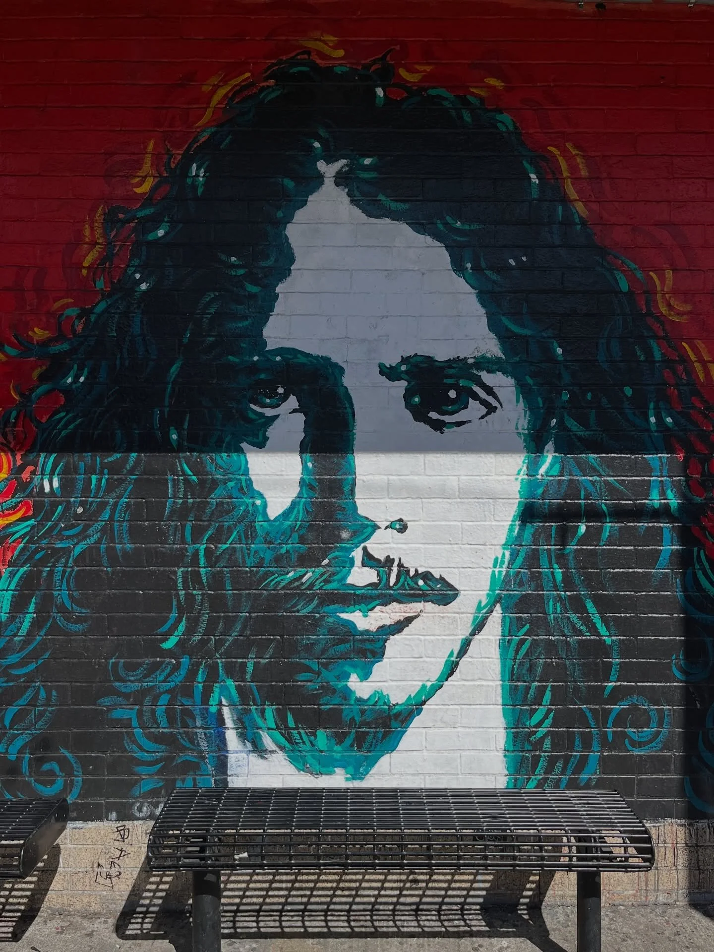 Sure miss this guy 😔

This mural is outside the iconic Easy Street Records in West Seattle, where I went to protest today (second photo). Happy No Kings Day ❌👑

#chriscornell #iloveseattle #easystreetrecords #nokingsday #grungeforever