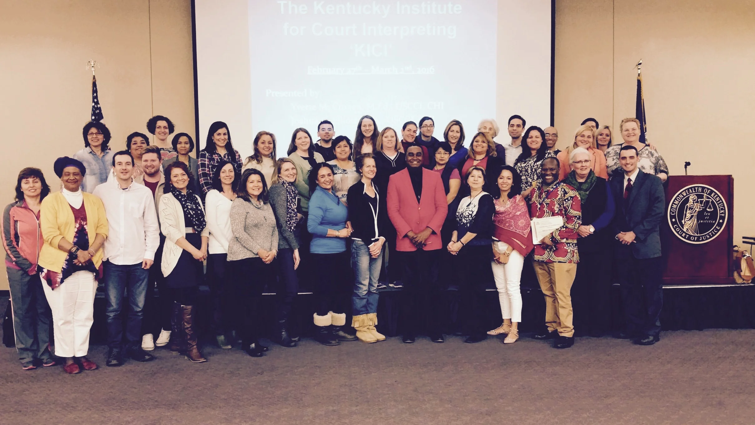 Court Interpreter Training in Kentucky, 2016