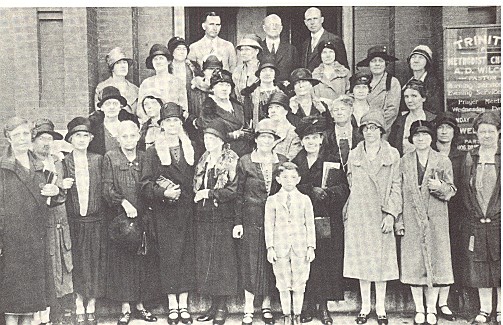   Members of Trinity Methodist, who, together with the congregation of Tryon Street Methodist, formed the new First Methodist in 1927.  
