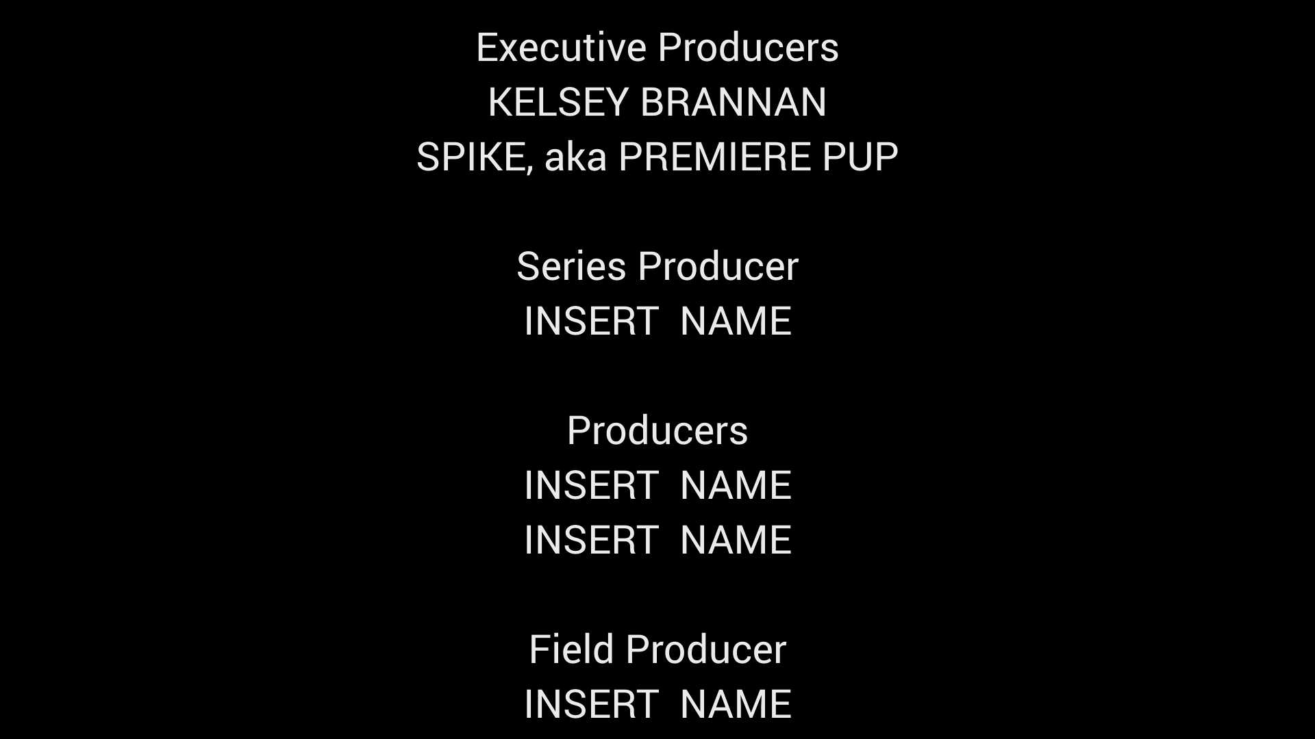 Rolling Credits Template for After Effects CC — Premiere Gal