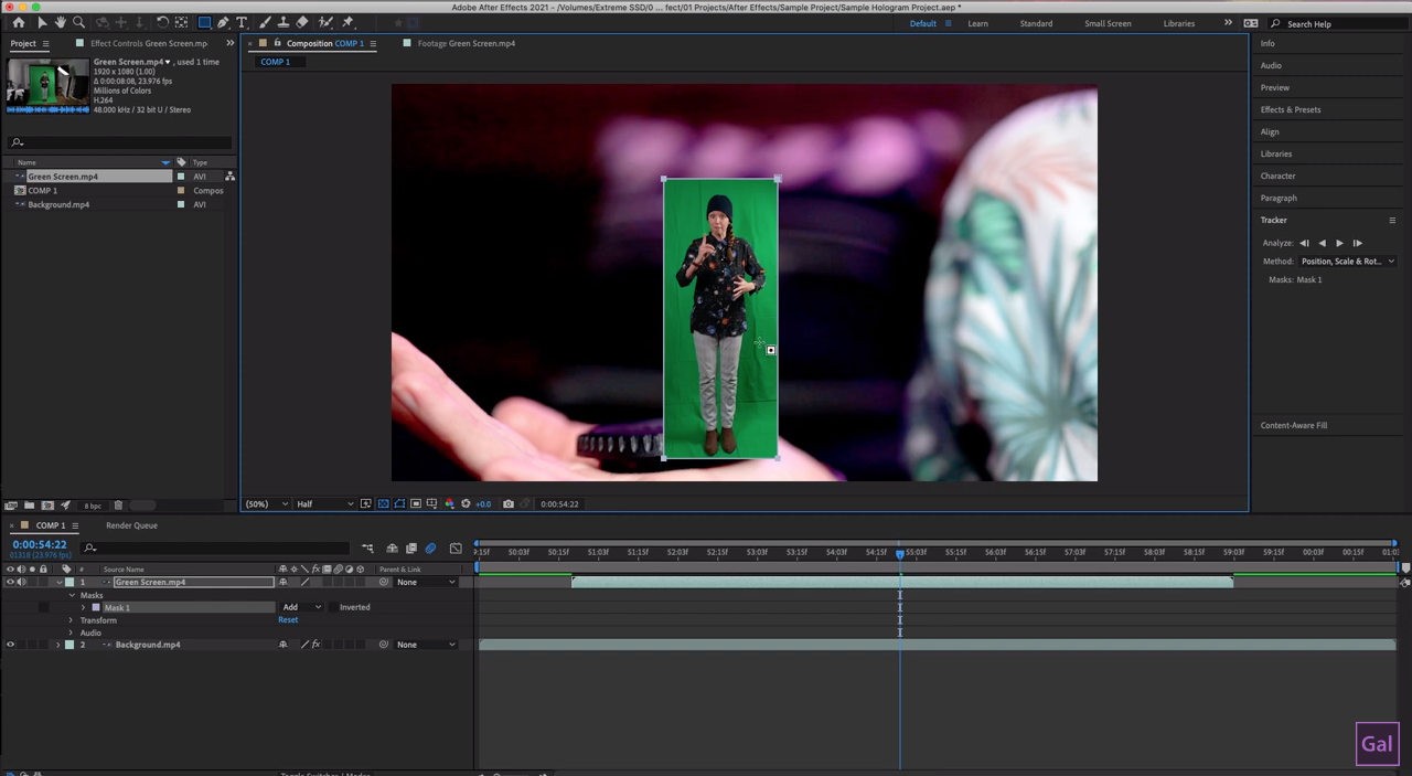 Fast & Free Hologram Effect in Adobe After Effects — Premiere Gal