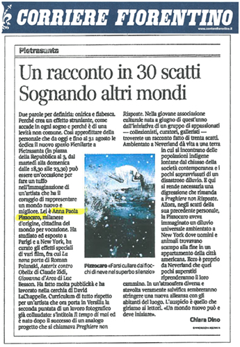 "Corriere Fiorentino" Italian Local Newspaper 2012