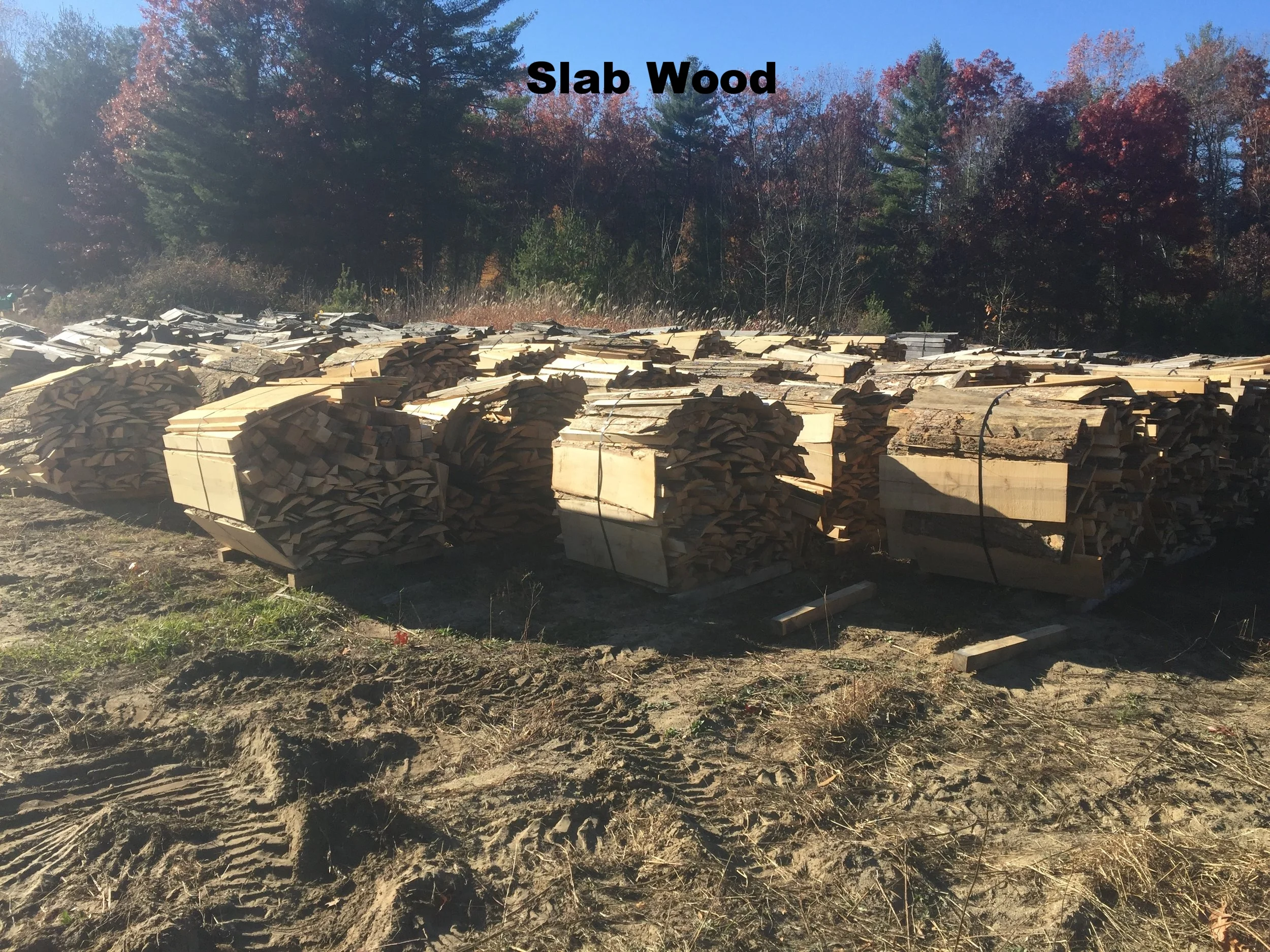 Slab wood: Hardwood