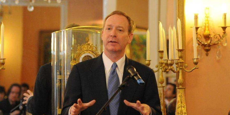 Microsoft President Brad Smith. Microsoft