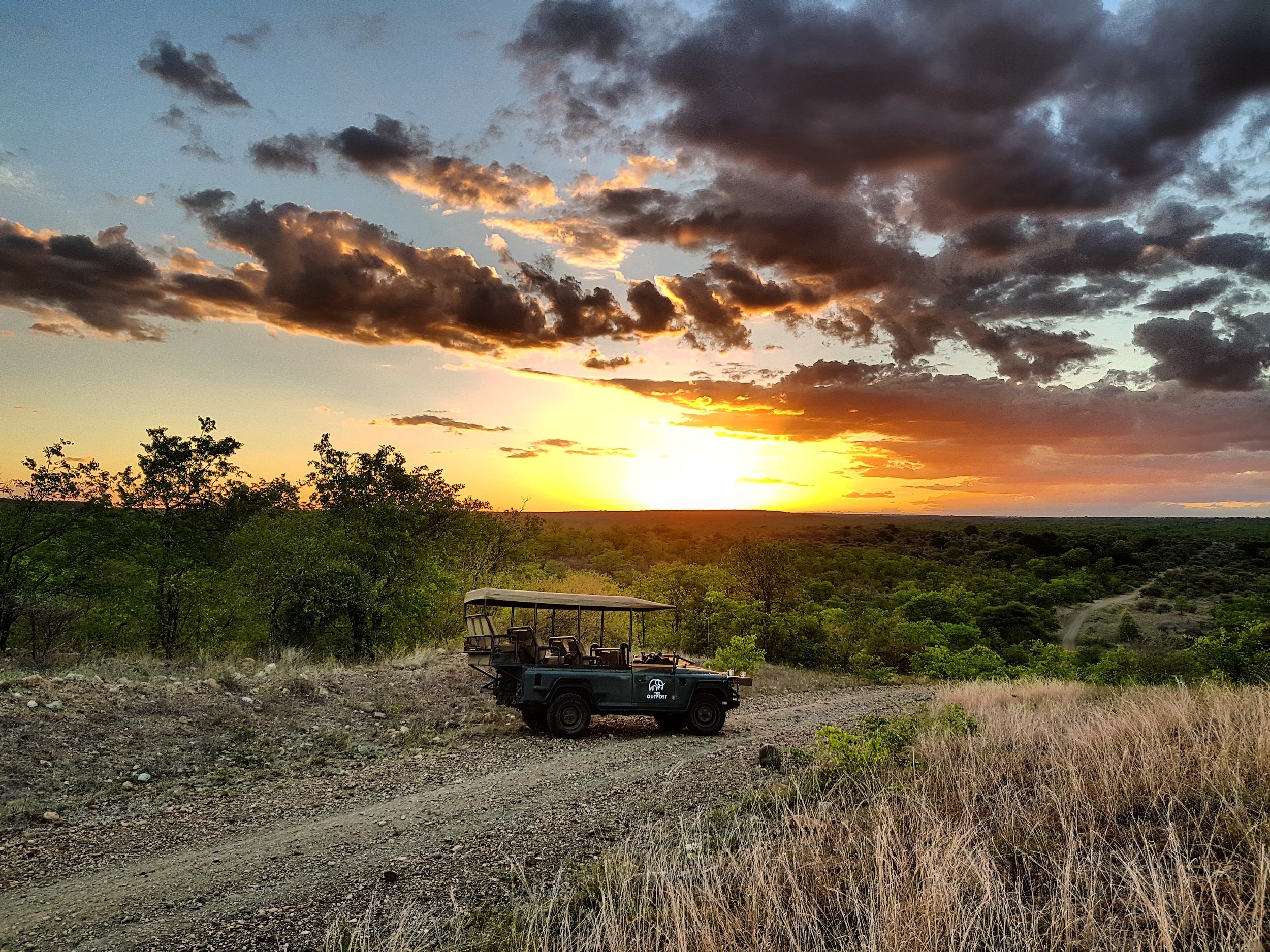 PRE-BANYINI WONDERS: Another beautiful African sunset over the far north-western tip of the Makuleke area.