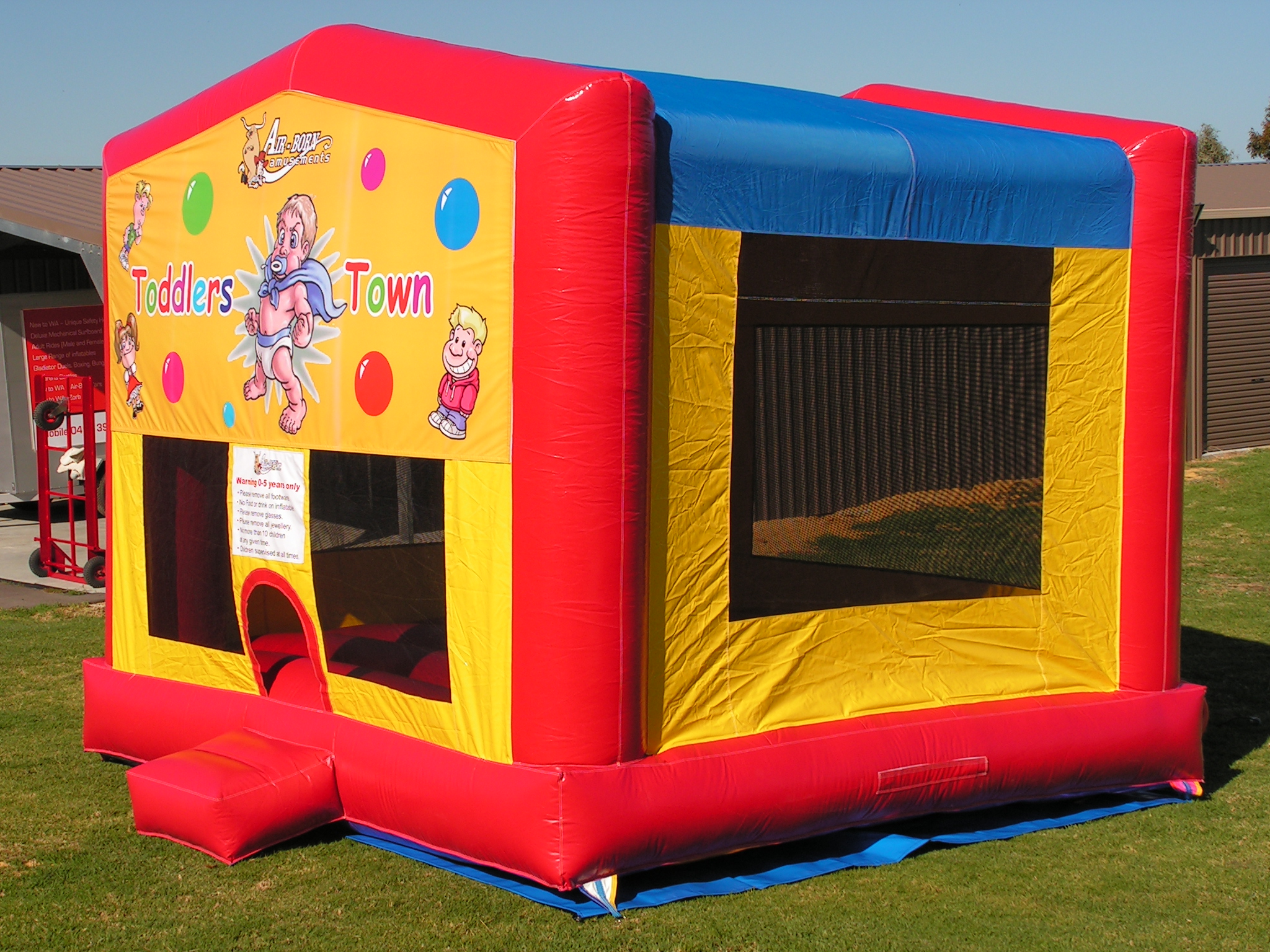 TODDLER TOWN BOUNCY CASTLE