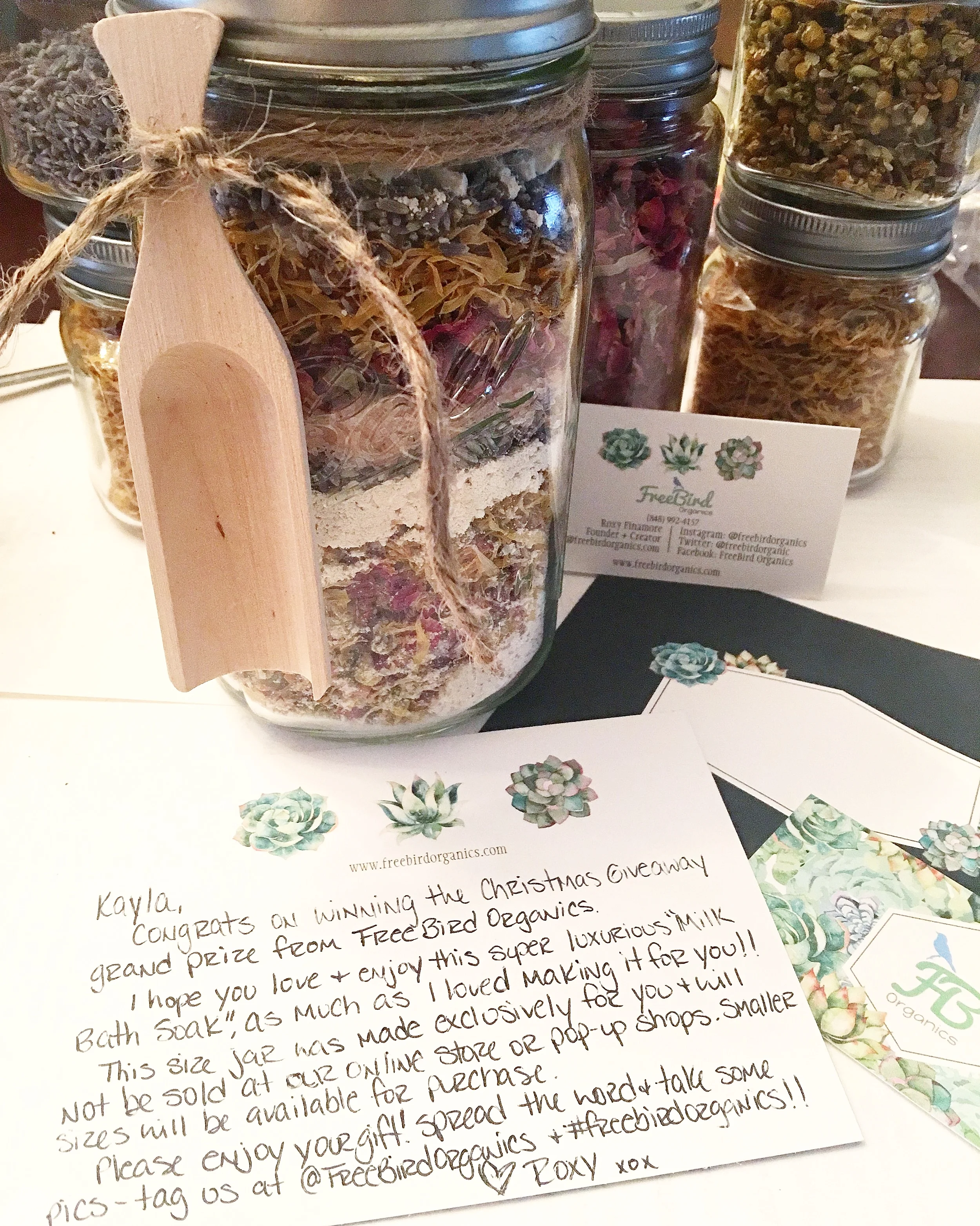 Herbal MILK Bath Soak Giveaway!!