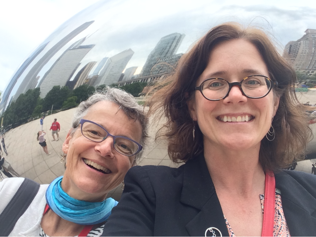 Ann Graham from TX for the Arts with Julia Kirt from Oklahomans for the Arts