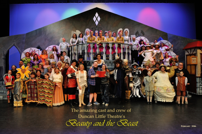 Duncan Little Theatre received rave reviews for their recent performance of Beauty and the Beast.
