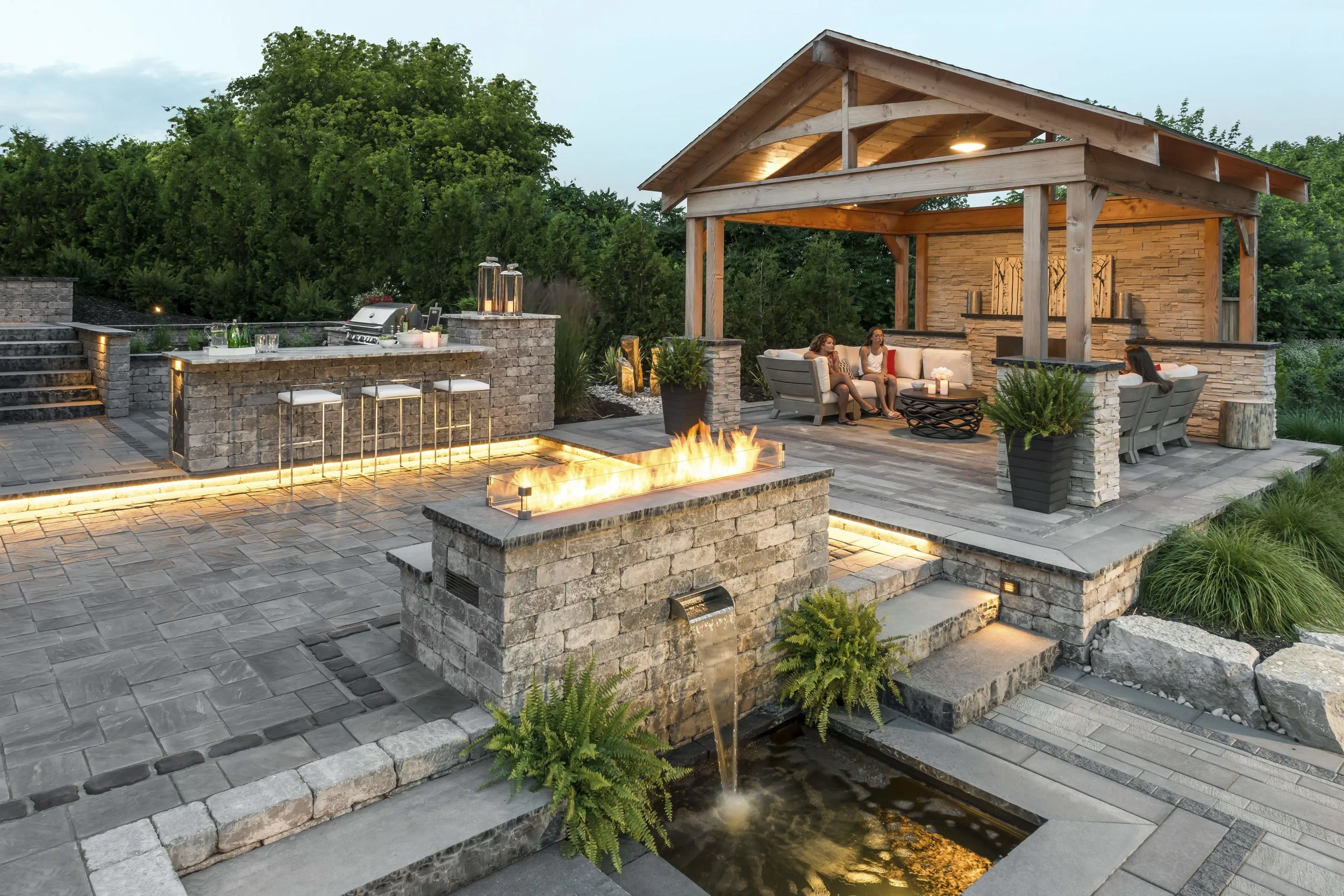 Patio Lagrangeville NY Summer Entertaining Lehigh Lawns & Landscaping