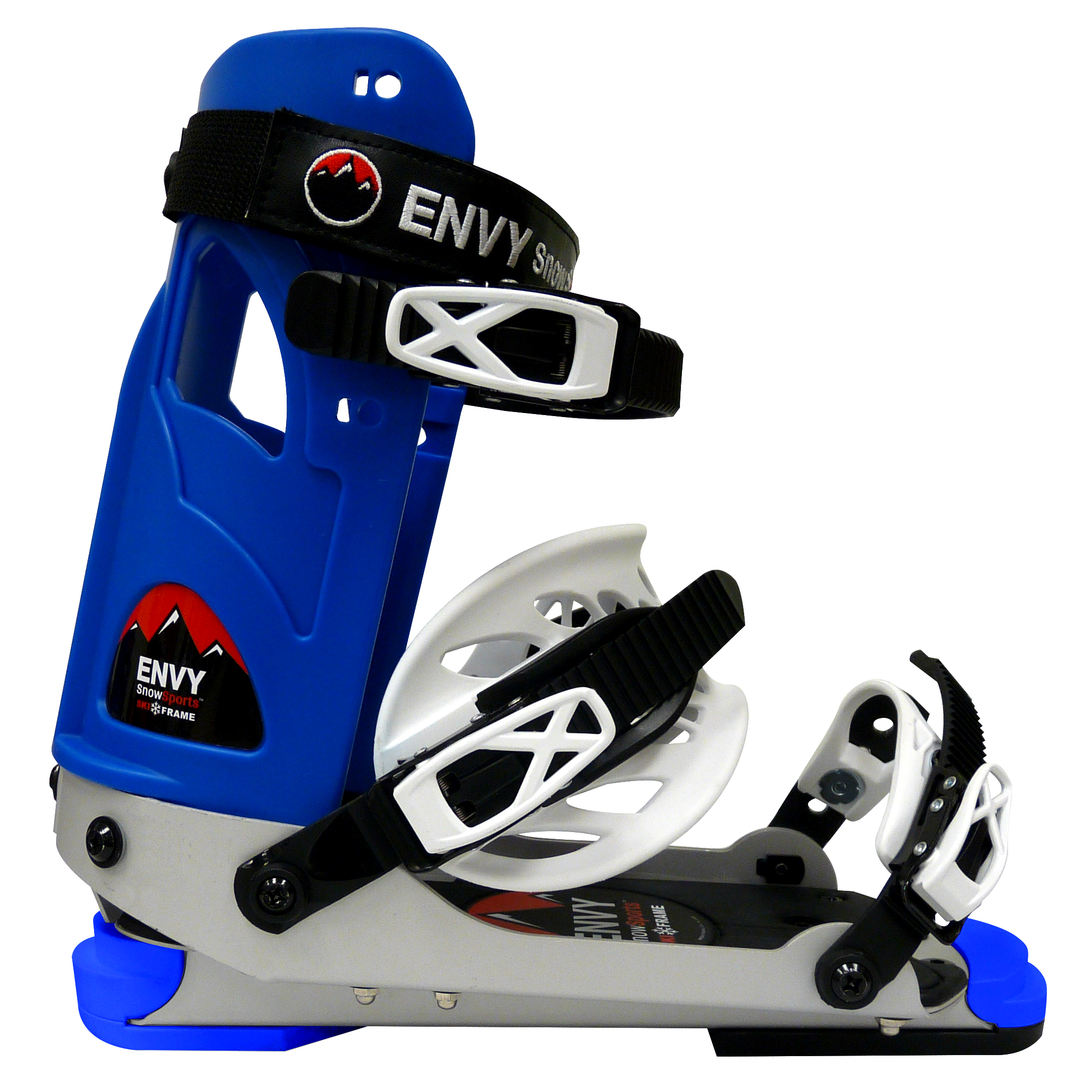 Medium Blue/White Envy Ski Boot Frame Pair — Envy Snow Sports