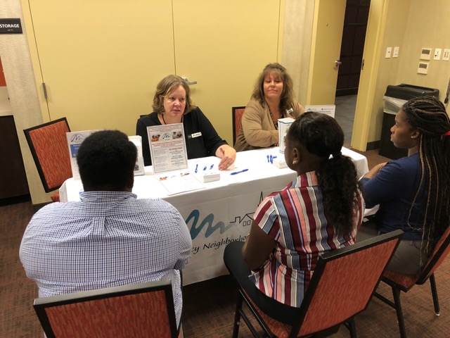   Many Uptown institutions interviewed potential employees during the most recent Career Information Session on August 1. The next session will be held at Hampton Inn on November 7.  