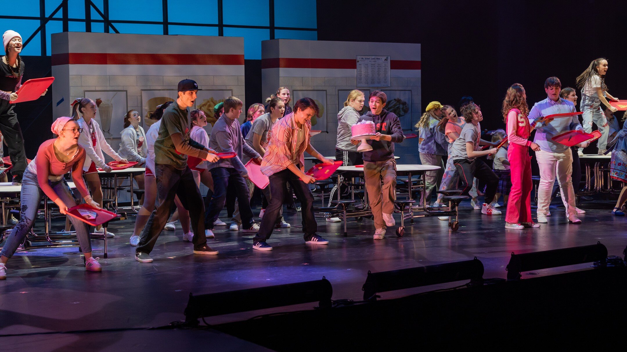Disney's High School Musical on Stage is powerful story about being true to yourself, ignoring the status quo and breaking down cliques to work together There are three more chances to see this production Friday, 3/15 @ 7pm; Saturday, 3/16 @ 7pm; Sun