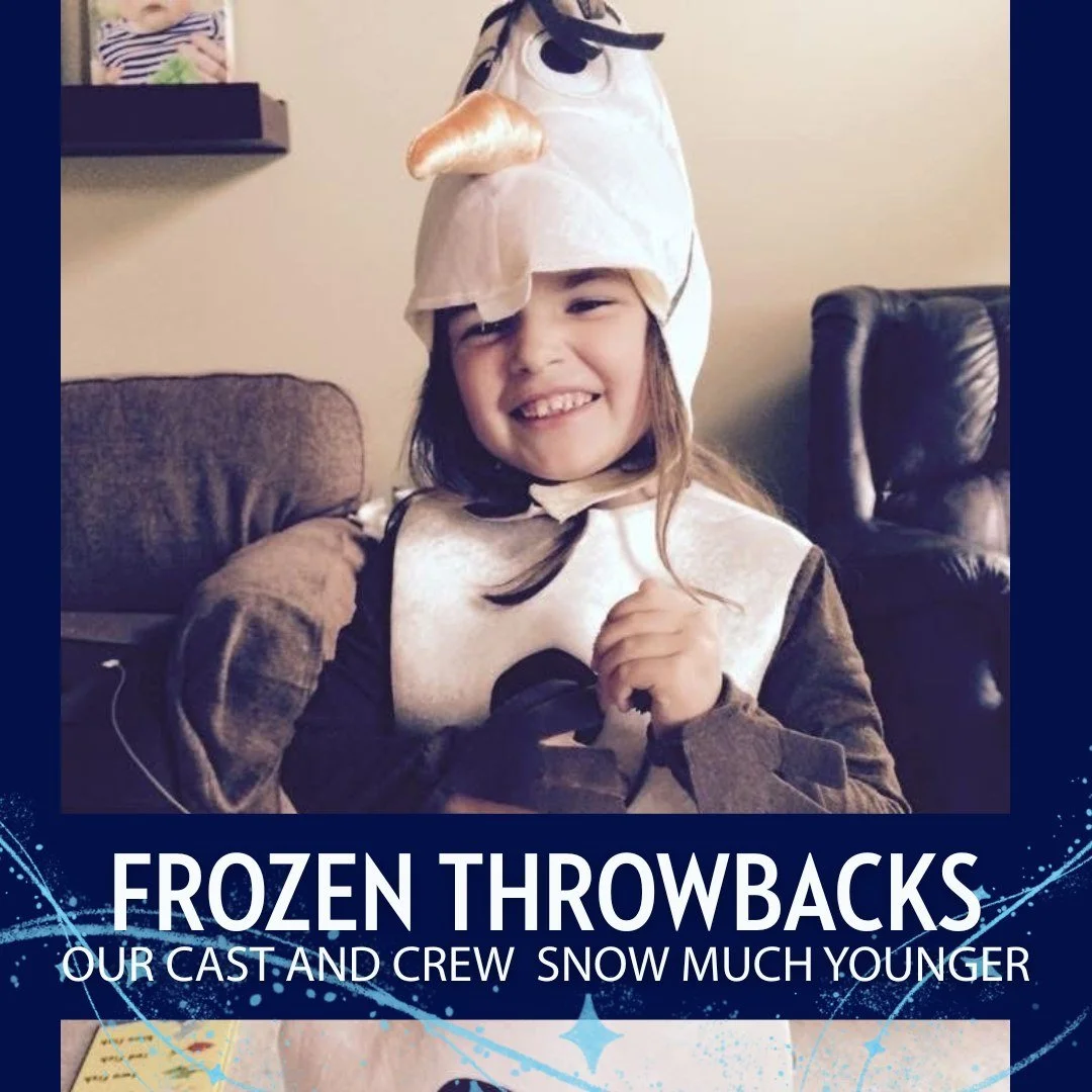 ❄️ Frozen Throwbacks ❄️
Our Cast &amp; Crew &mdash; Snow Much Younger ☃️✨

Dressed as Olaf&hellip; and honestly, we love everything about this ☃️❄️
Any guesses which member of this year&rsquo;s Frozen cast or crew this is now? 👀✨

🎟️ https://bright