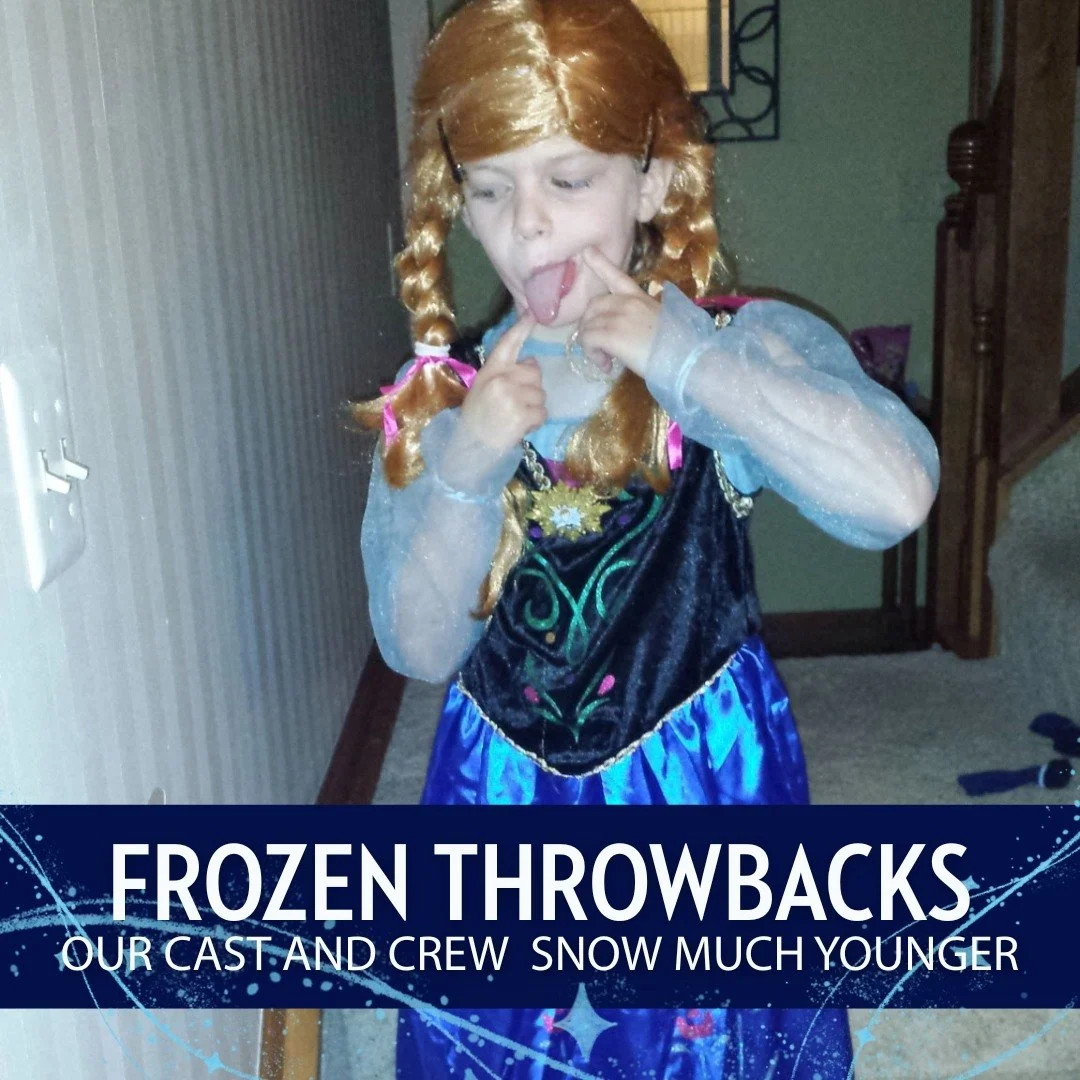 ❄️ Frozen Throwbacks ❄️
Snow Much Younger ☃️✨

That face when you're the one true Anna 💙👑
Do you recognize this little fan? Guess who she is. 👀

🎟️ https://brightonmusical.com/
🎭 Frozen: March 13&ndash;15 &amp; 20&ndash;22