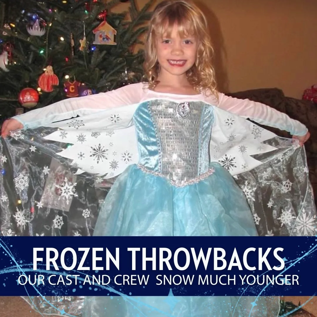 Snow Much Younger ☃️✨

Once a little girl dreaming of Arendelle&hellip;
Now part of the magic on stage. 👑
Do you recognize her? 👀

🎟️ https://brightonmusical.com/
🎭 Frozen: March 13&ndash;15 &amp; 20&ndash;22