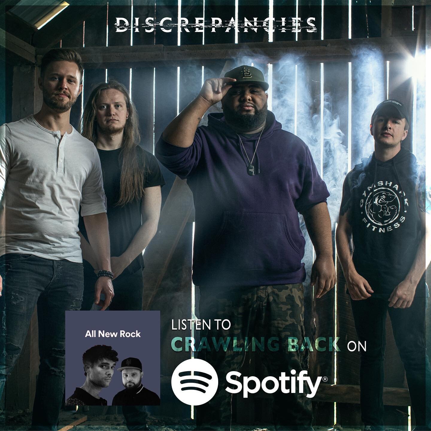 &bull;
Crawling Back landed Spotify's All New Rock Playlist!!

𝘼𝘿𝘿 &ldquo;𝘾𝙍𝘼𝙒𝙇𝙄𝙉𝙂 𝘽𝘼𝘾𝙆&rdquo; 𝙏𝙊 𝙔𝙊𝙐𝙍 𝙋𝙇𝘼𝙔𝙇𝙄𝙎𝙏 𝙉𝙊𝙒 &amp; 𝙋𝙍𝙀-𝙊𝙍𝘿𝙀𝙍 𝙏𝙃𝙀 𝙉𝙀𝙒 𝘼𝙇𝘽𝙐𝙈!! 𝘓𝘐𝘕𝘒 𝘐𝘕 𝘉𝘐𝘖

#CRAWLINGBACK 

-
-
-
-
-
-
-