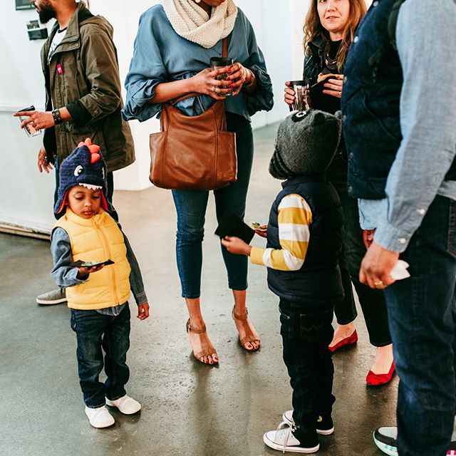 Never too early to get involved with the arts! 📍Marshall Arts Gallery @ The Young Collectors Contemporary