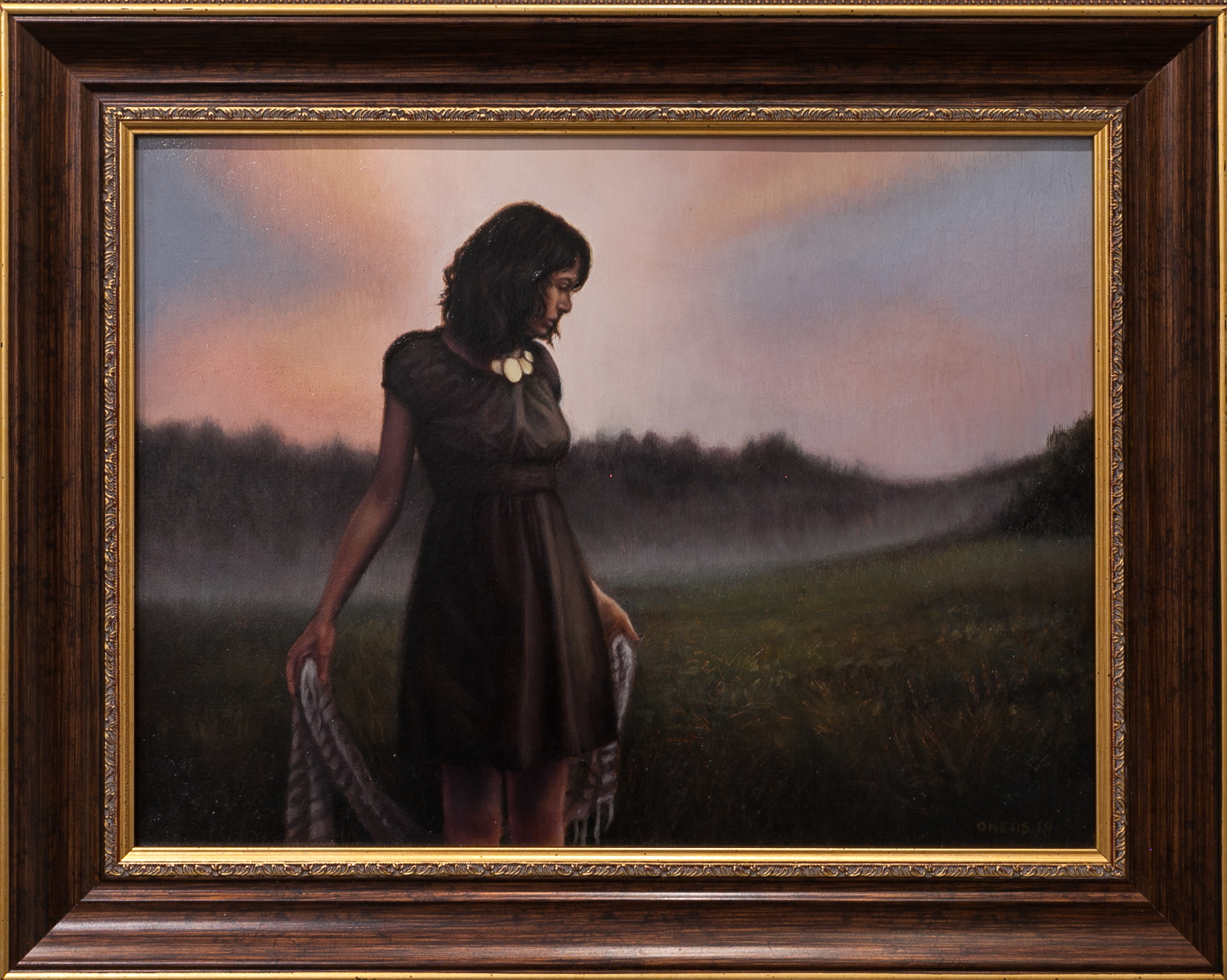 Kyle Owens (Memphis, TN) Home , 2018 Medium: Oil paint on canvas Dimensions: 12x16 inches