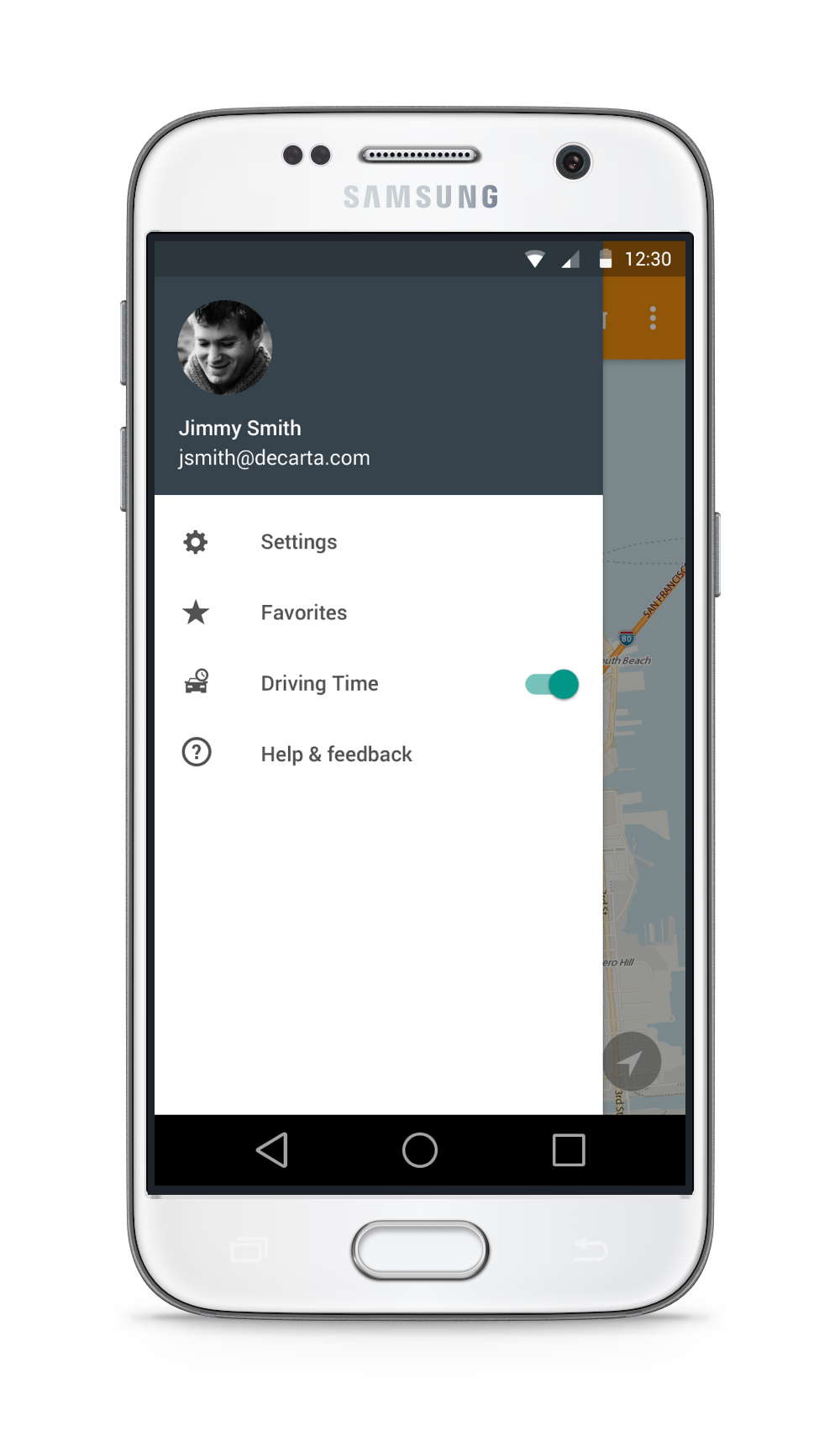 Sliding Menu