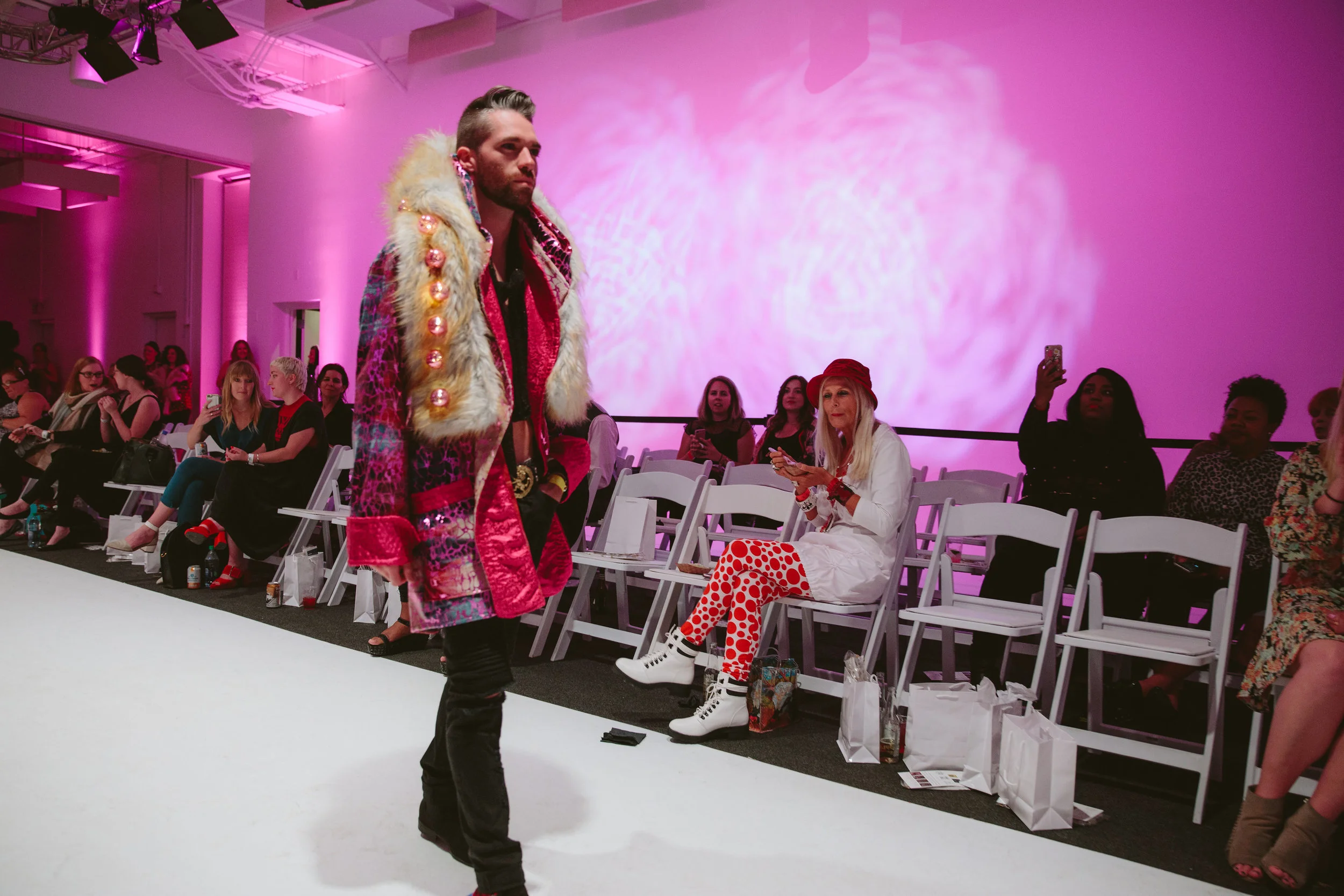 Tyler Garrett Wearing Lily Guilder