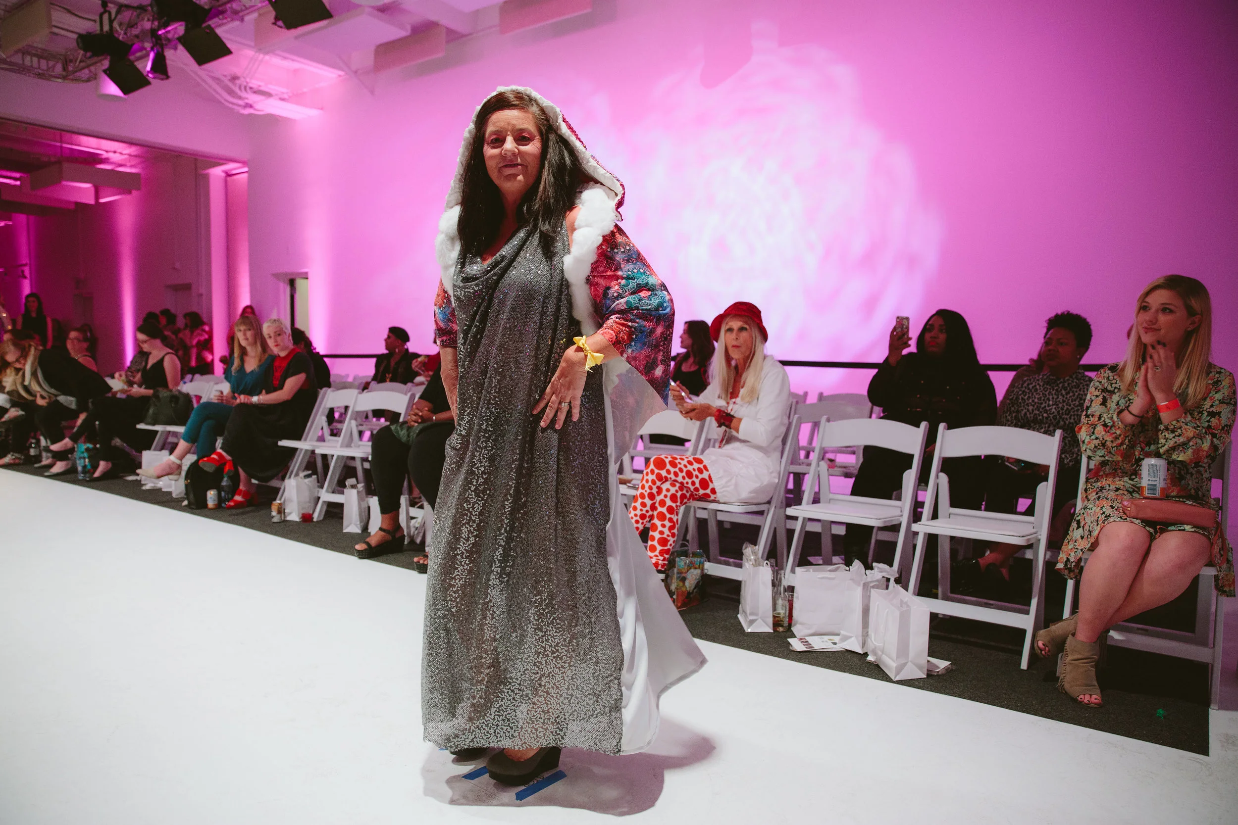 Glenda Turner Wearing Lily Guilder