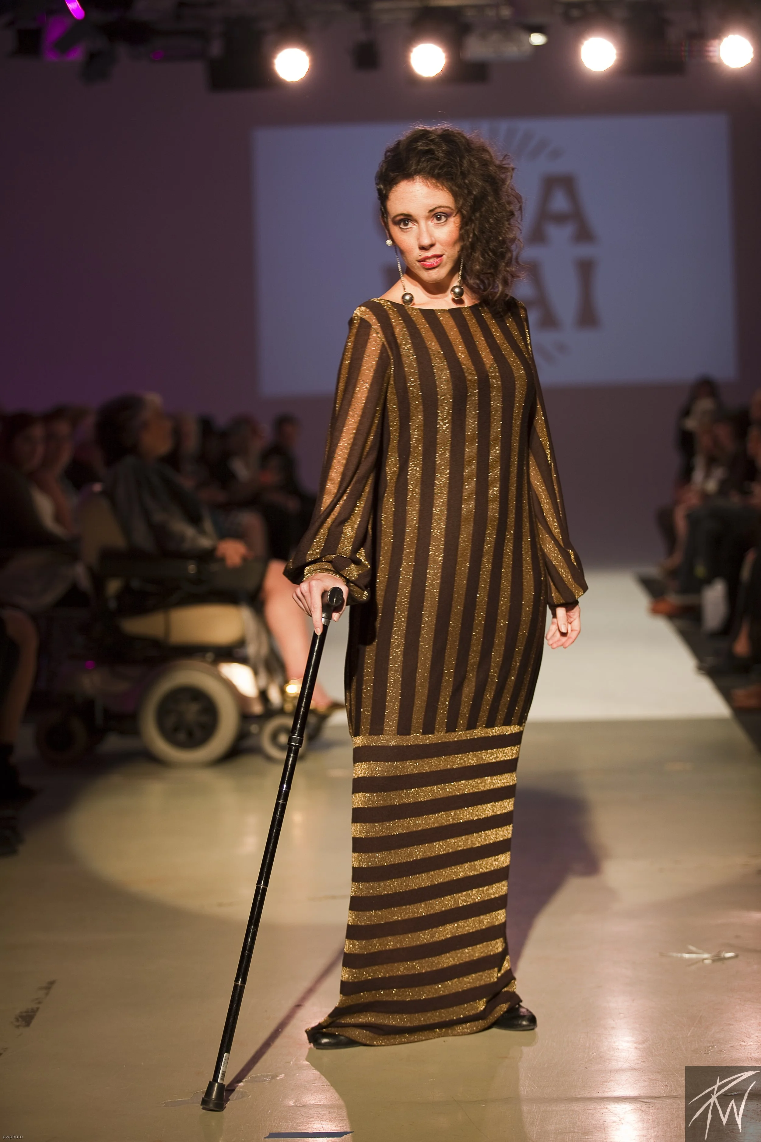 Audra Harvey Wearing Ola Mai