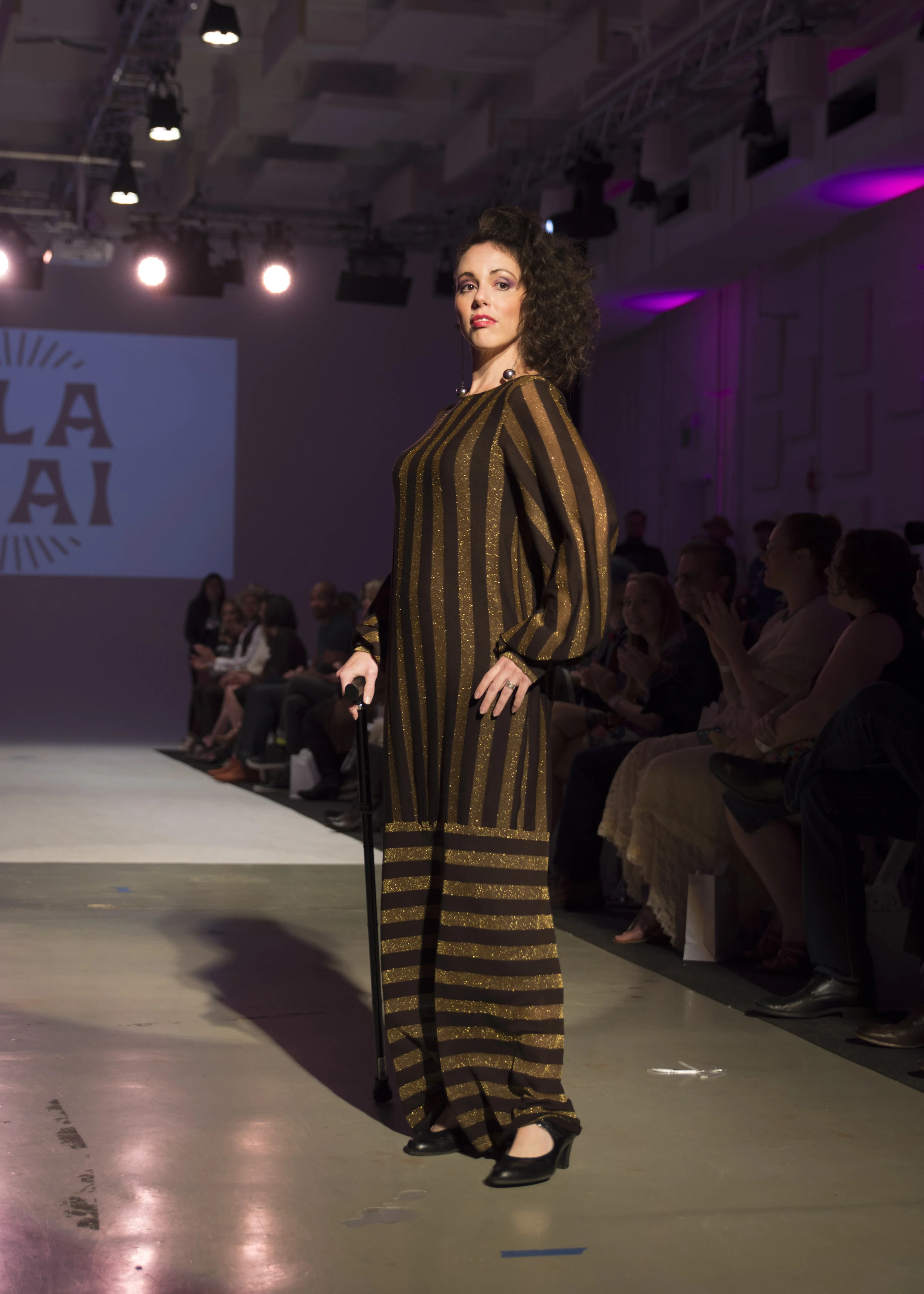 Audra Harvey Wearing Ola Mai