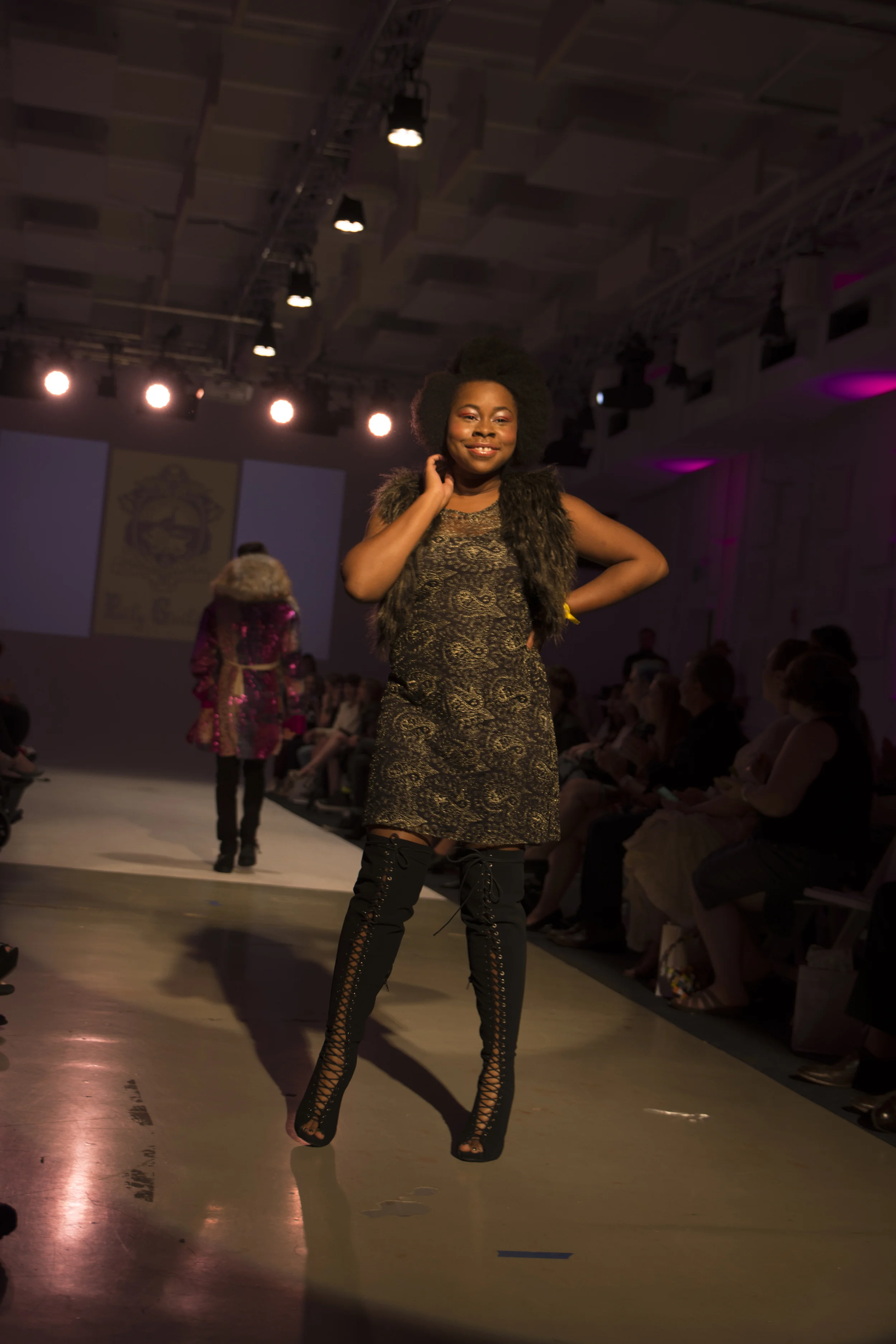 Tierra Fuller Wearing Lily Guilder