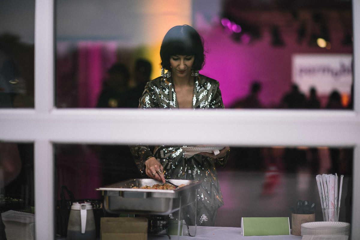 Designer Laura Citron at the Fashion Is For Everybody 2018 runway show shot by Snappylifestyle