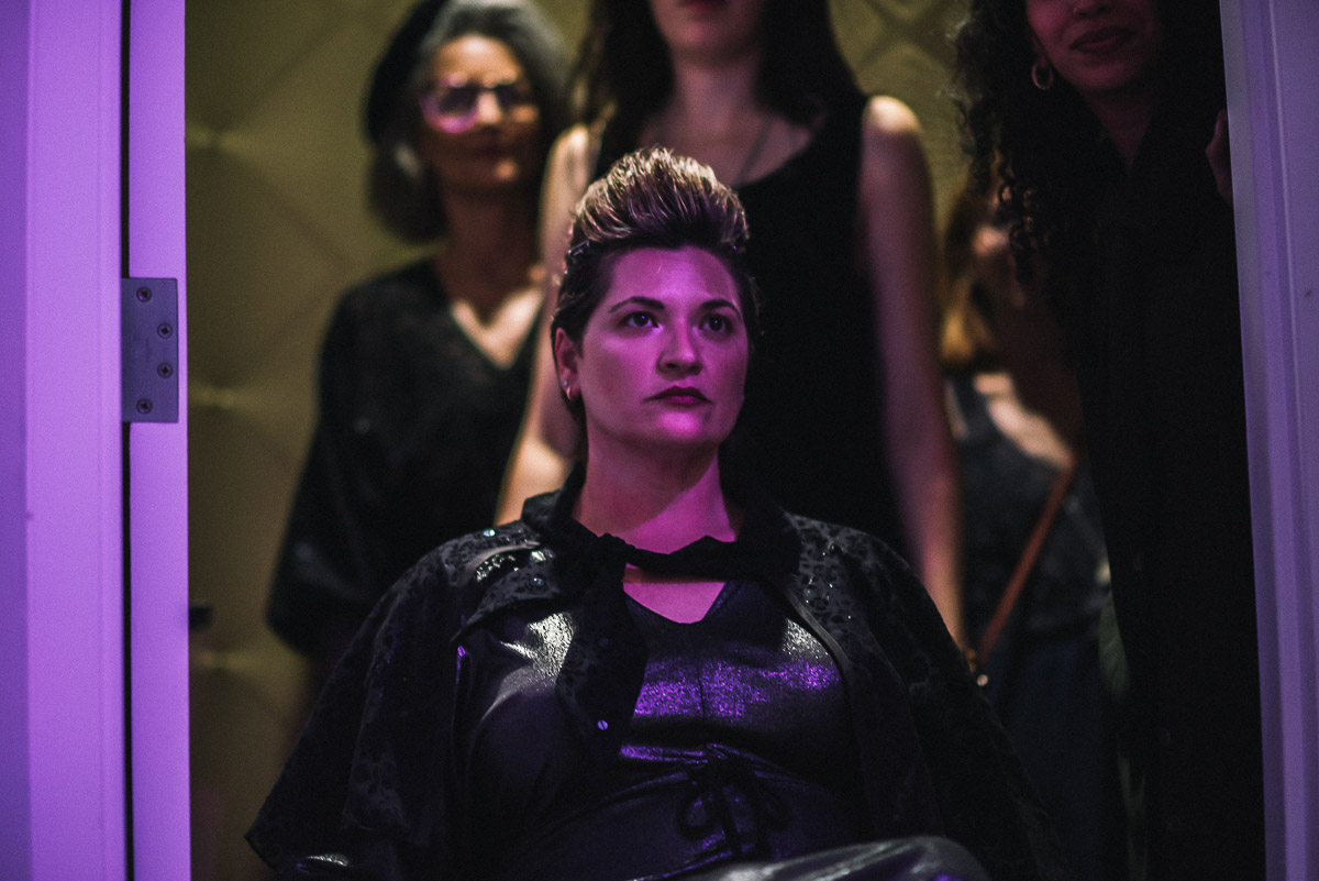 Fashion Is For Every Body model Amy Burnett wearing Black by Maria Silver shot by Snappylifestyle