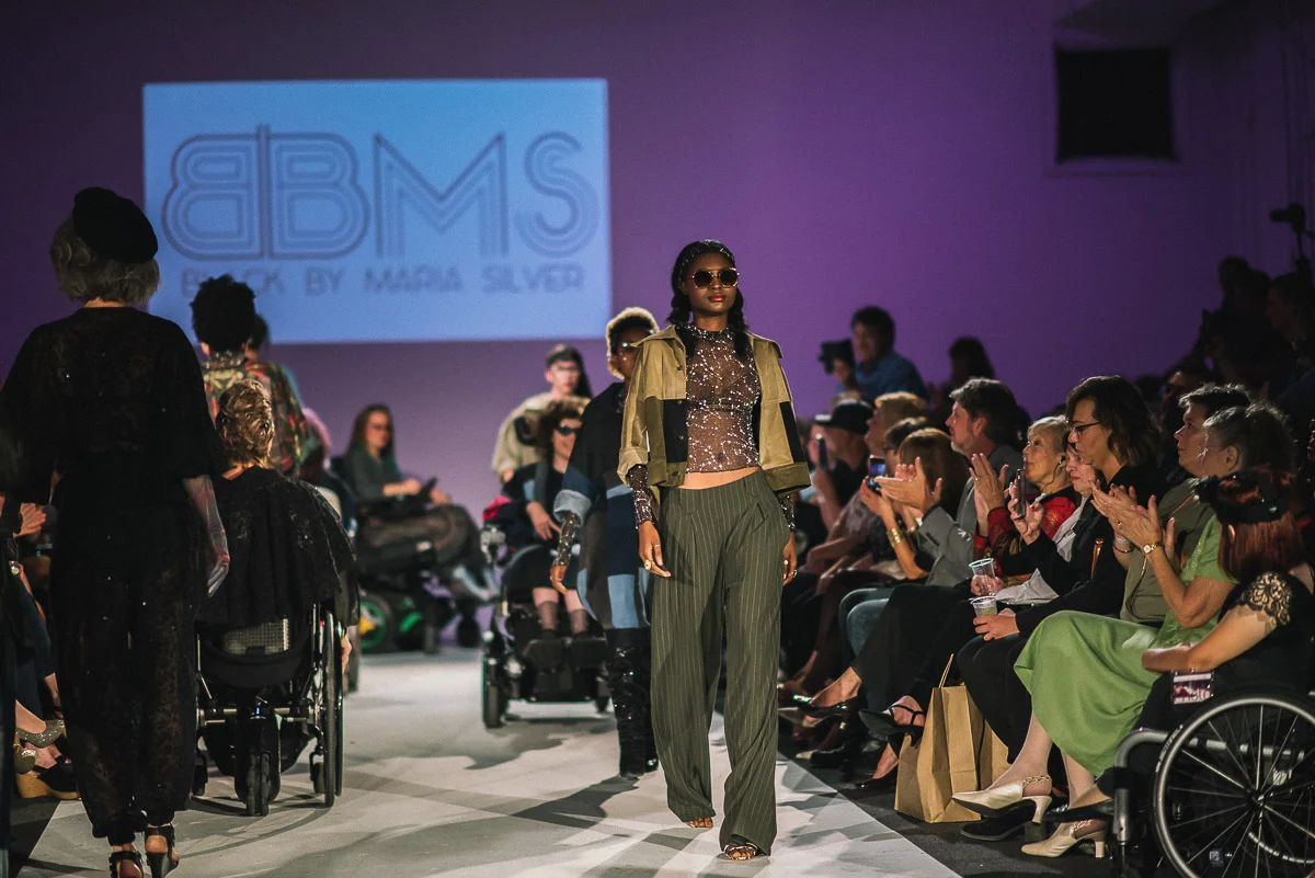 Final runway walk for Black by Maria Silver shot by Snappylifestyle