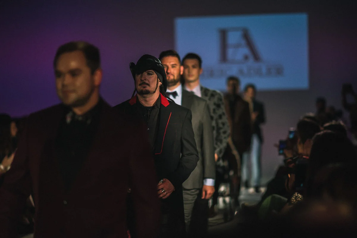 Finale walk for Eric Adler Clothing shot by Snappylifestyle Models pictured Adam Stahurra, Rhodes D’able, and Brandon Brown