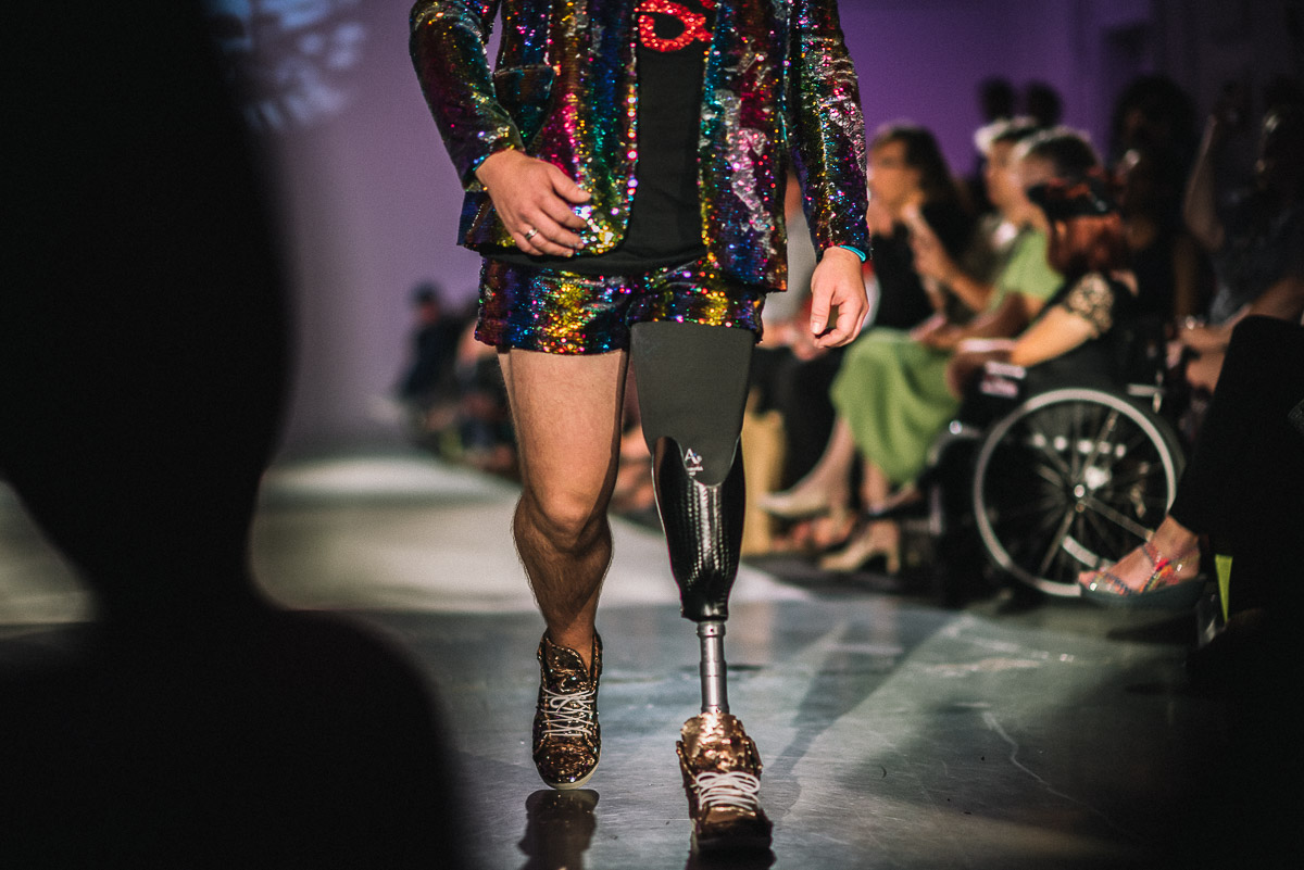 Fashion is for Every Body model, Adam Stahurra wearing Any Old Iron shot by Snappylifestyle