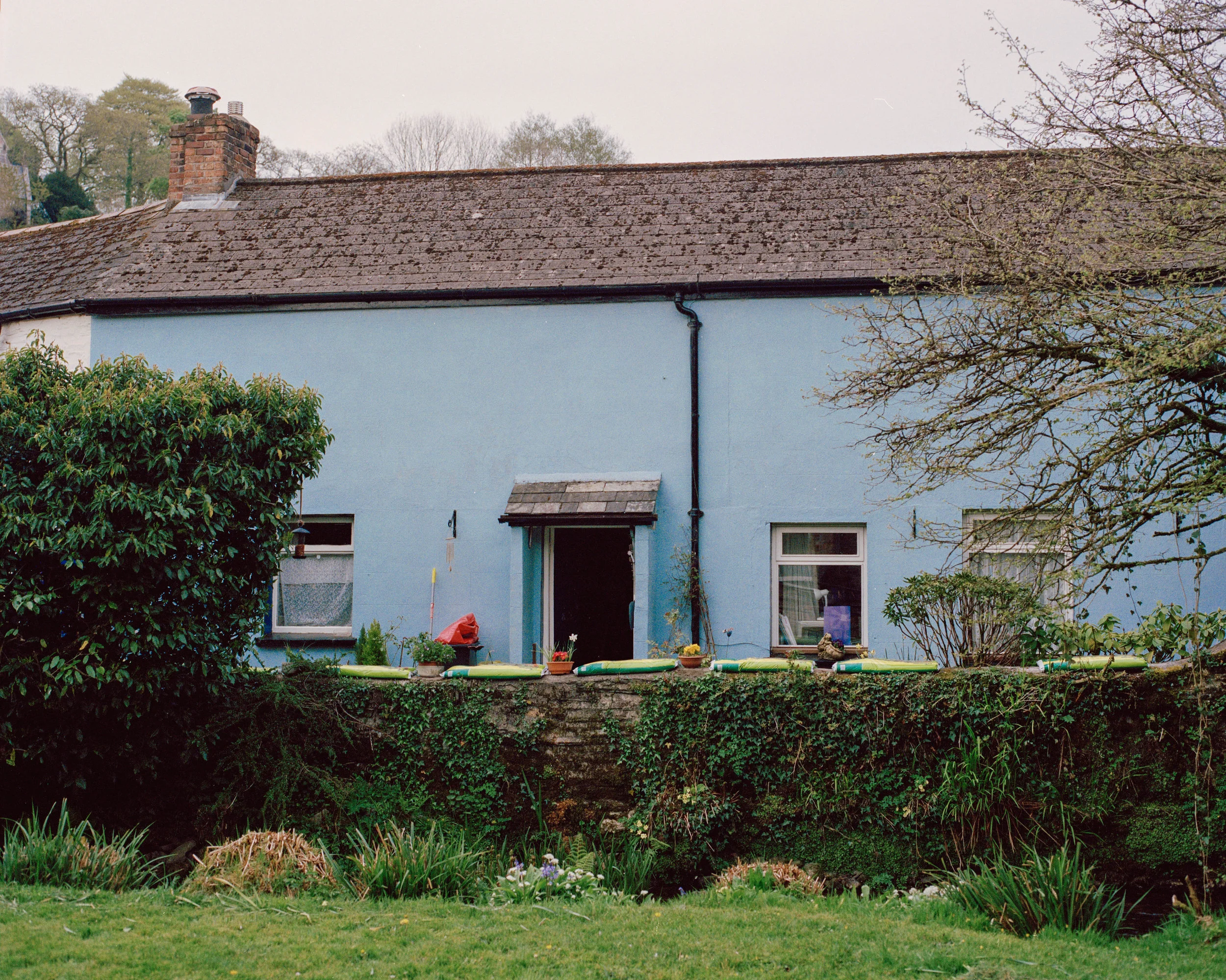 The riverside house in the centre of Herodsfoot, owned by the village’s church warden.