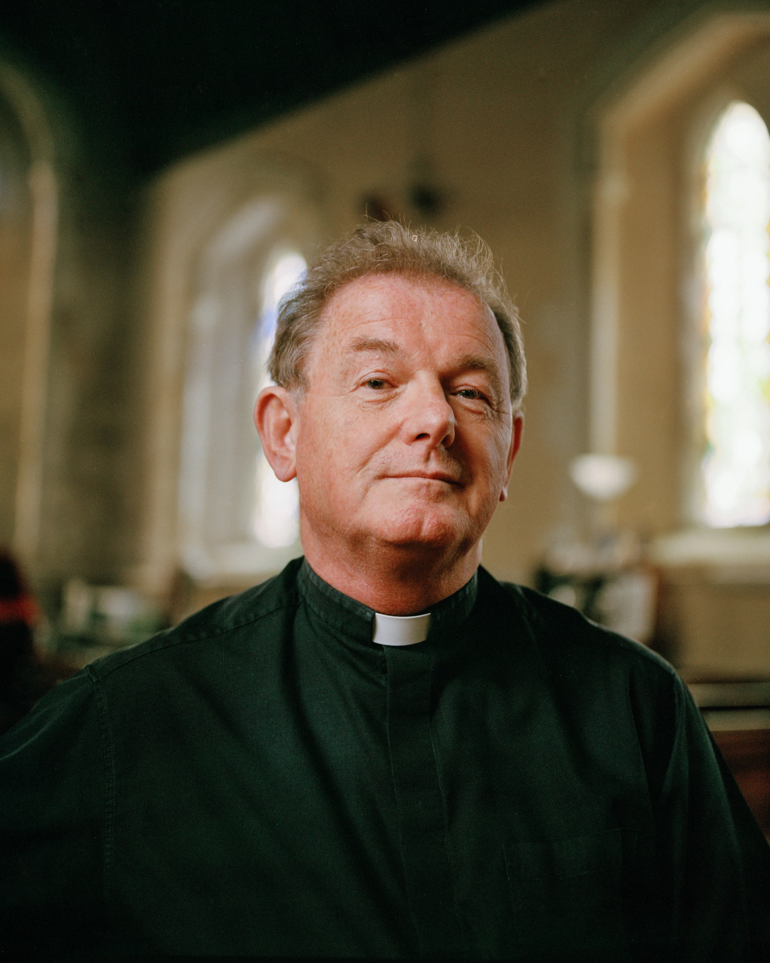Reverend Martin Jones of All Saints Church in Herodsfoot. Service at All Saints is conducted on the fourth Sunday of each Month.