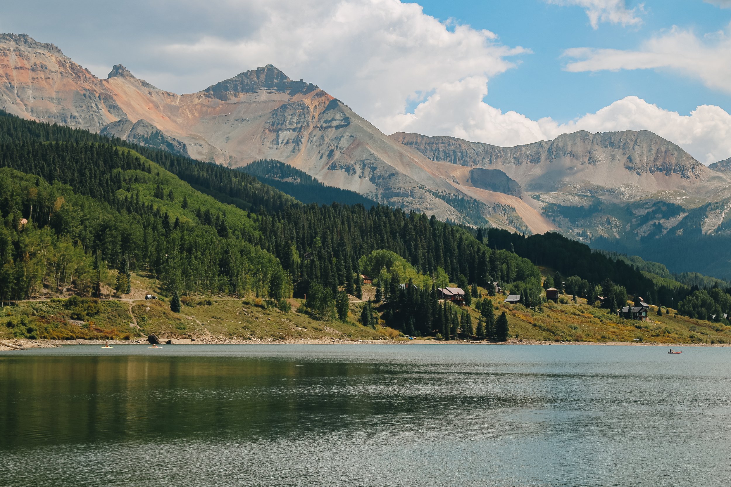 Summer time at the lake San Miguel County, Colorado 2021