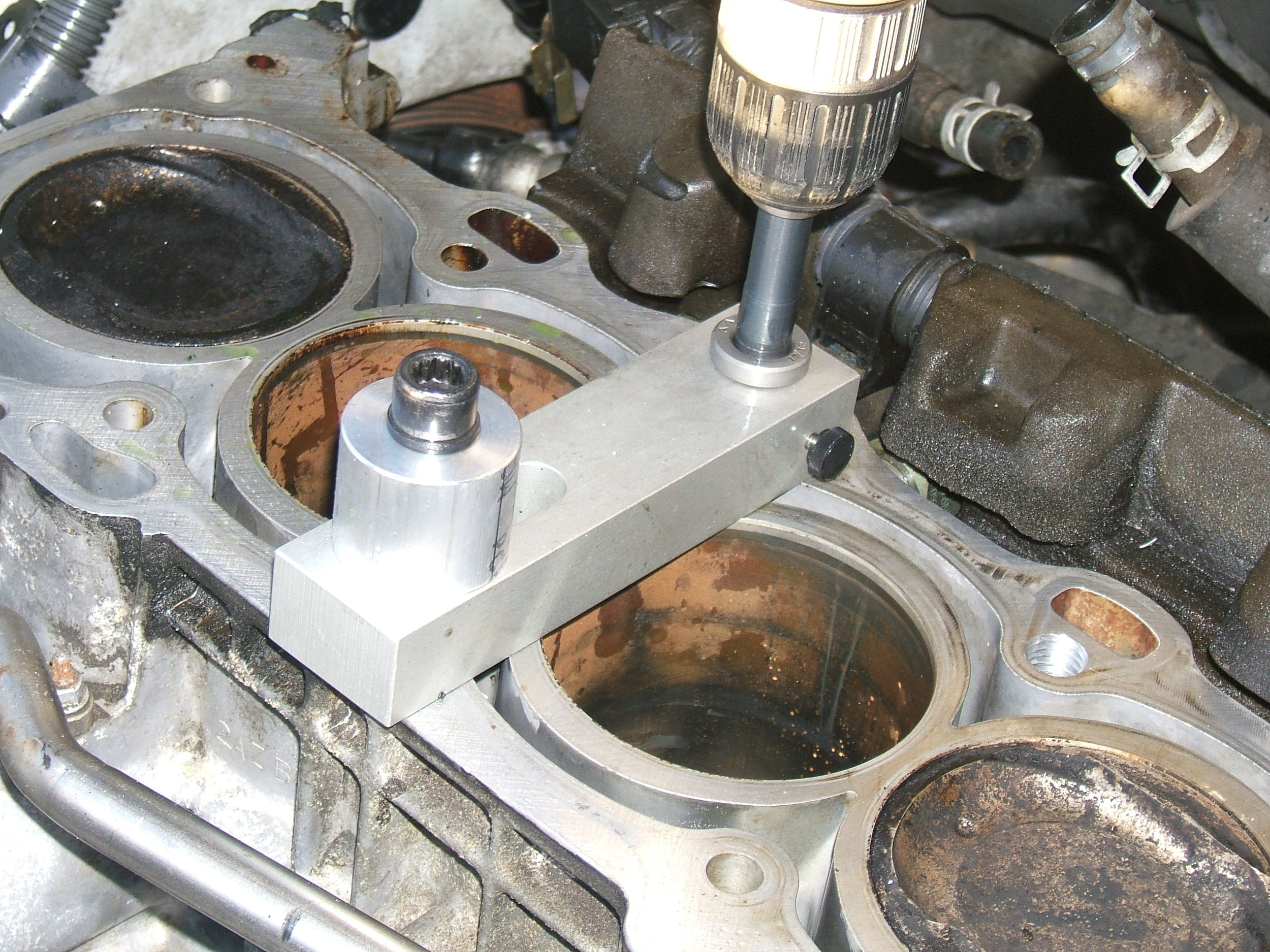 TOYOTA 2.4L 2AZ FE DRILLING PROCESS