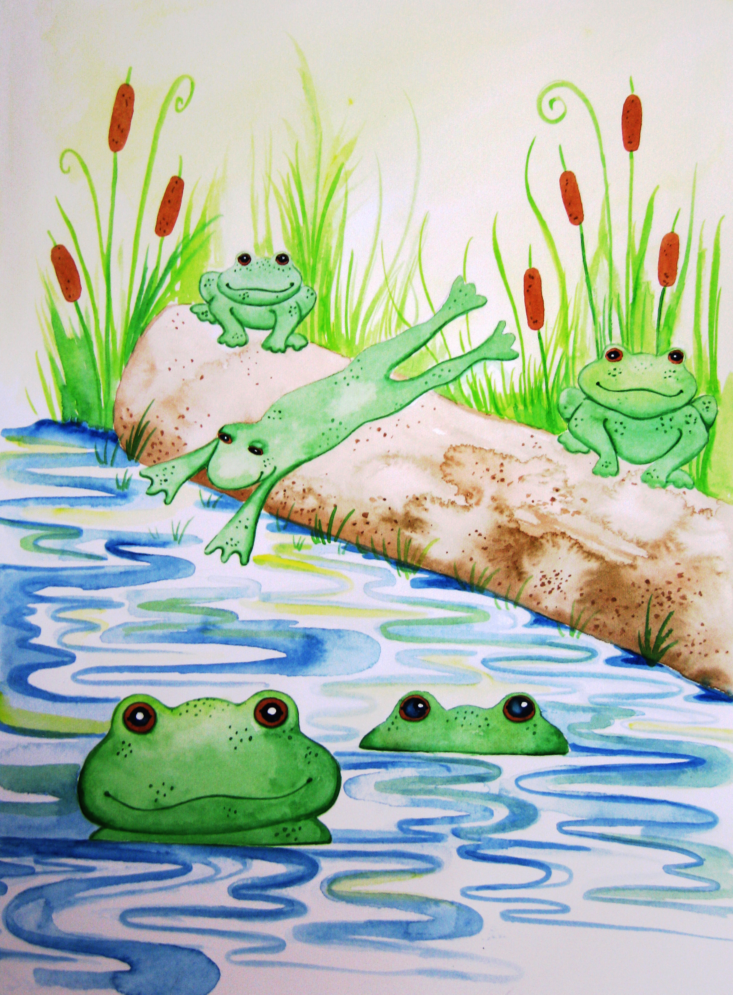 Five Little Speckled Frogs