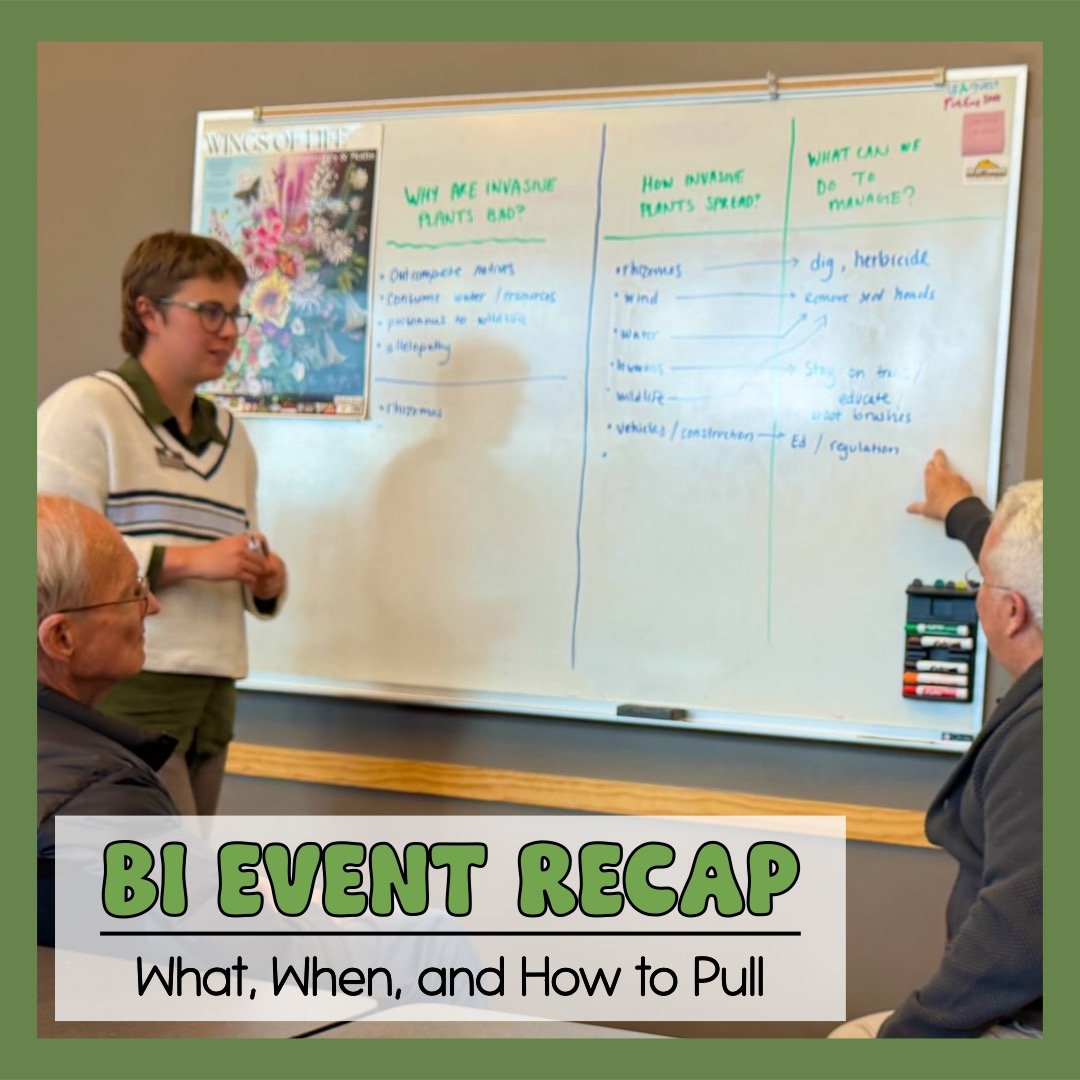 On Tuesday, May 19th, 2026, Cottonwood Canyons Foundation&rsquo;s Plant Stewardship Director Ella Abelli-Amen came to discuss the best strategies to manage invasive weeds around our mountain homes and within our community.

We want to give a special 