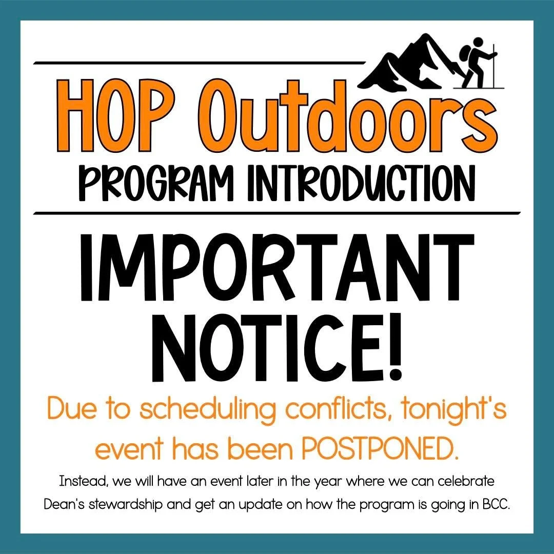 IMPORTANT NOTICE! Tonight's event has been POSTPONED due to scheduling conflicts.