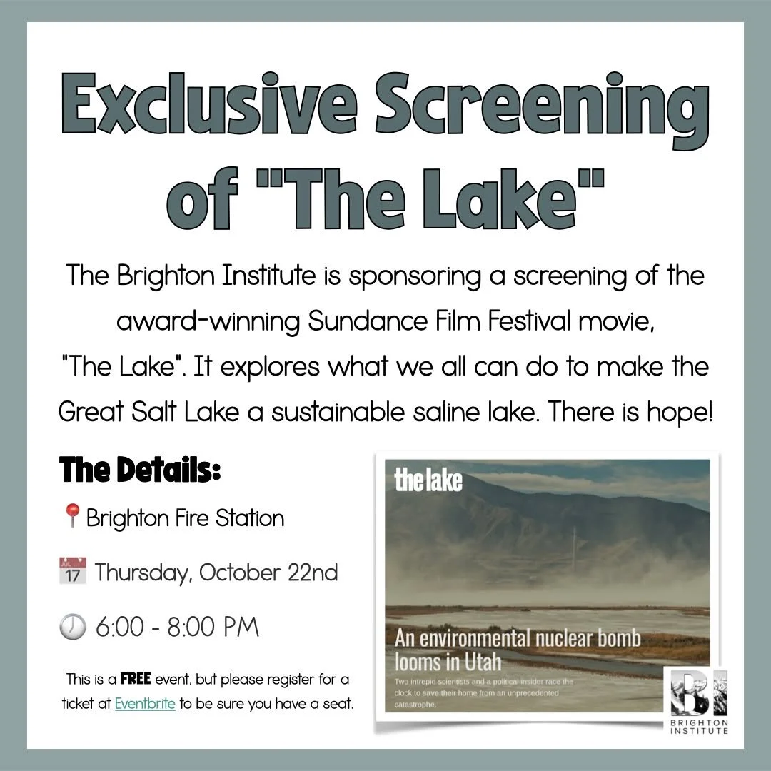 Exclusive Screening of "The Lake"

📍Brighton Fire Station

📅 Thursday, October 22nd, 2026

🕖 6:00 - 8:00 PM

Come join us to see a screening of the award-winning Sundance Film Festival movie, "The Lake". 

This is a FREE event,