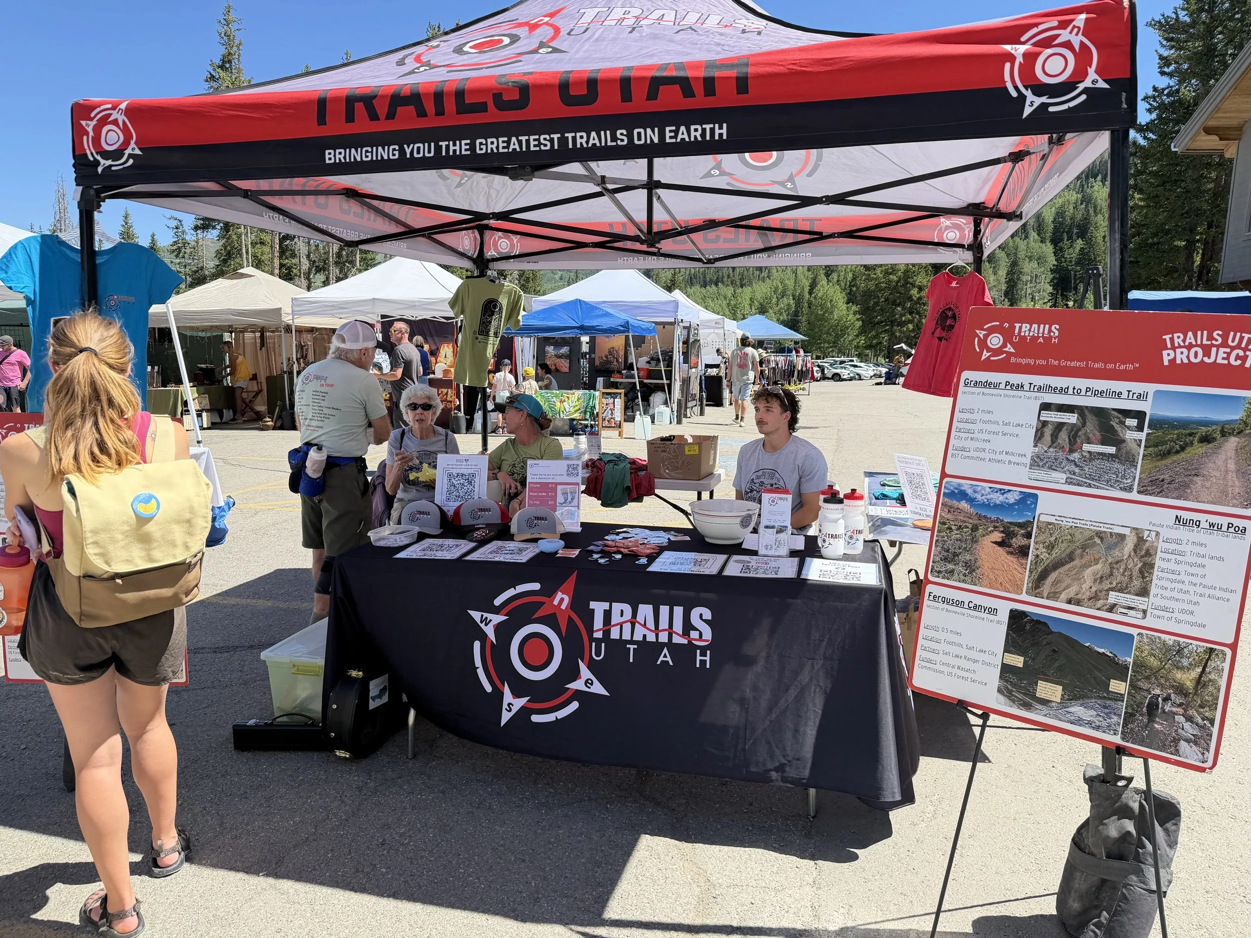 Trails Utah Booth