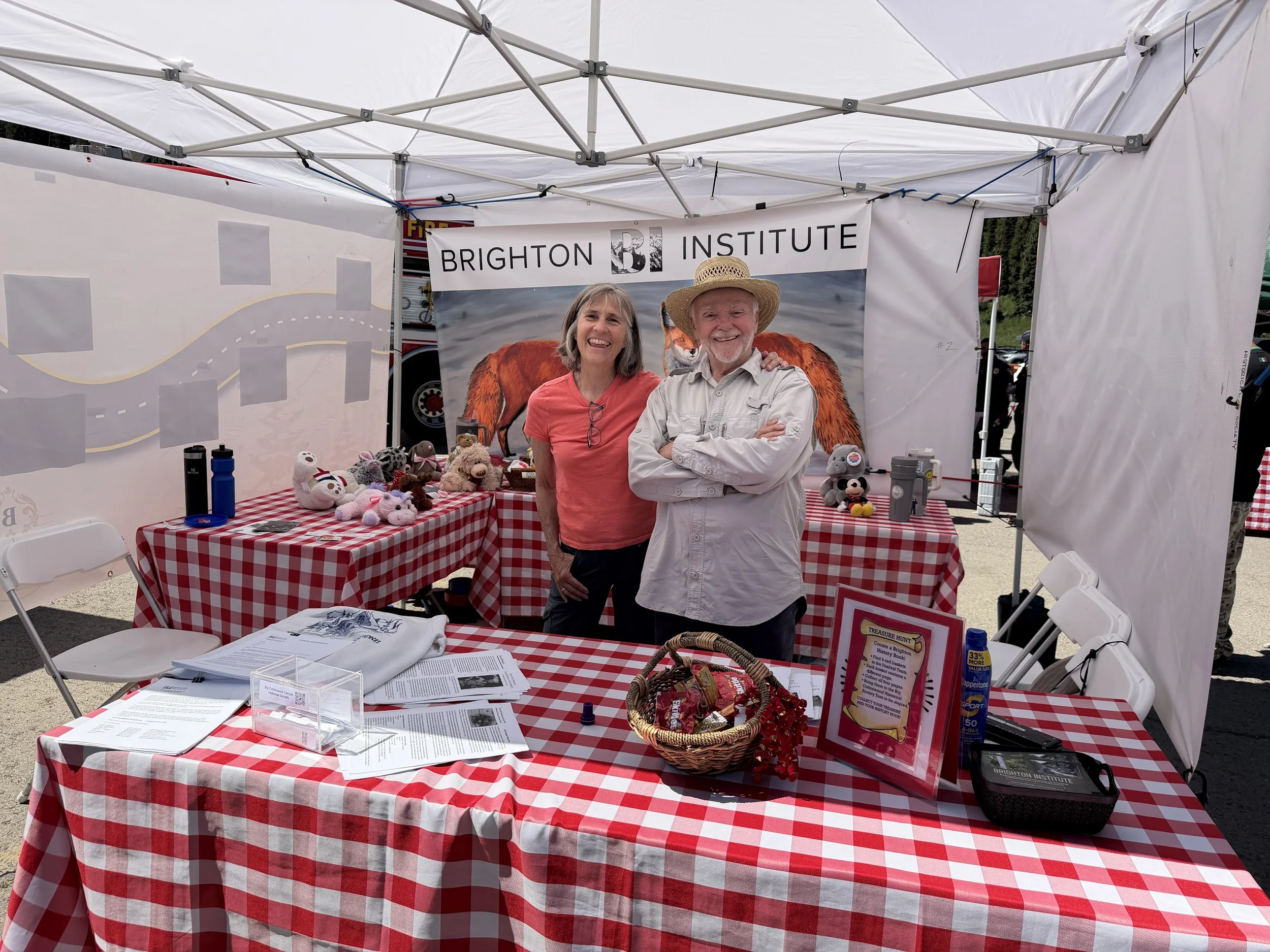 Brighton Institute History Booth