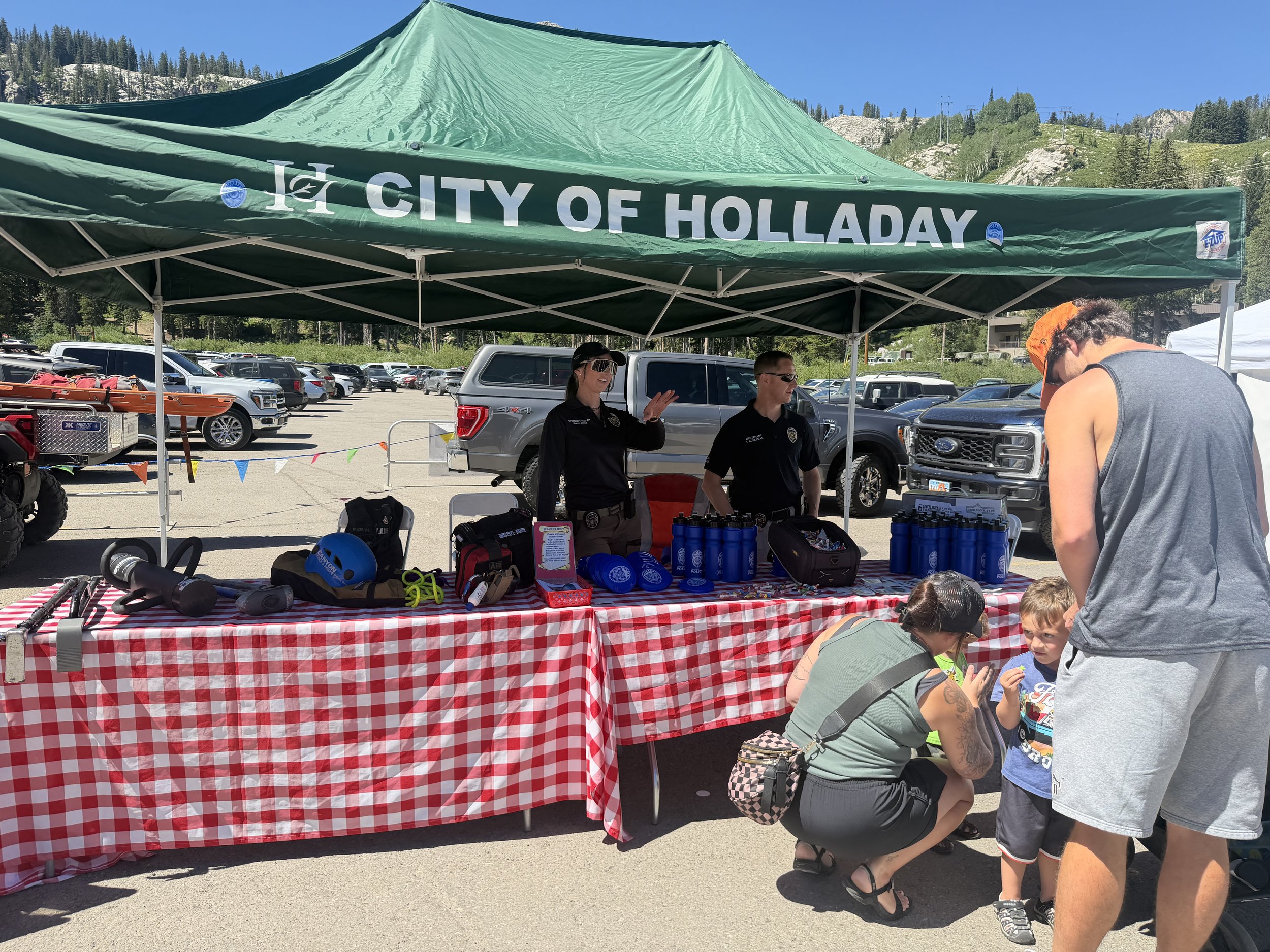 City of Holladay Booth